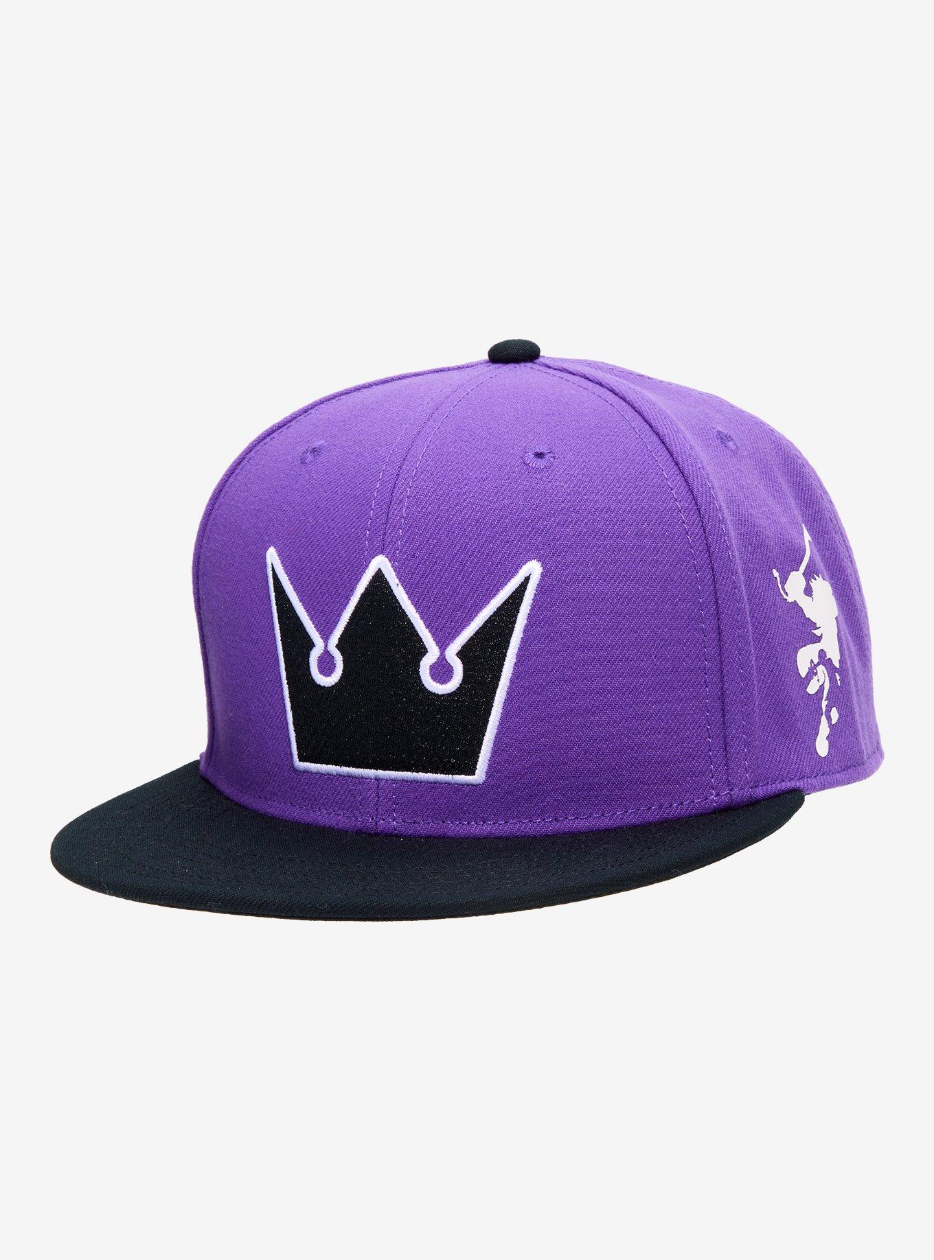 Disney Kingdom Hearts Embroidered Logo Ball Cap - BoxLunch