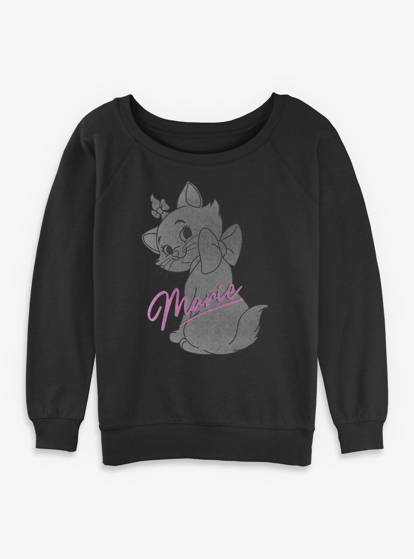 Disney The Aristocats Marie Girls Slouchy Sweatshirt, , hi-res