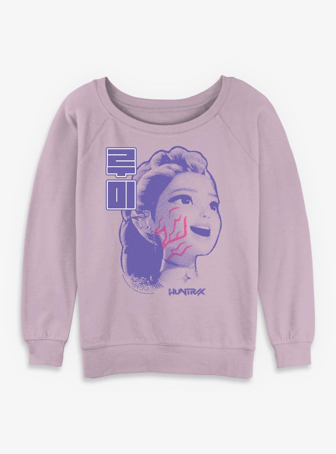 Kpop Demon Hunters Rumi Huntrix Girls Slouchy Sweatshirt, , hi-res