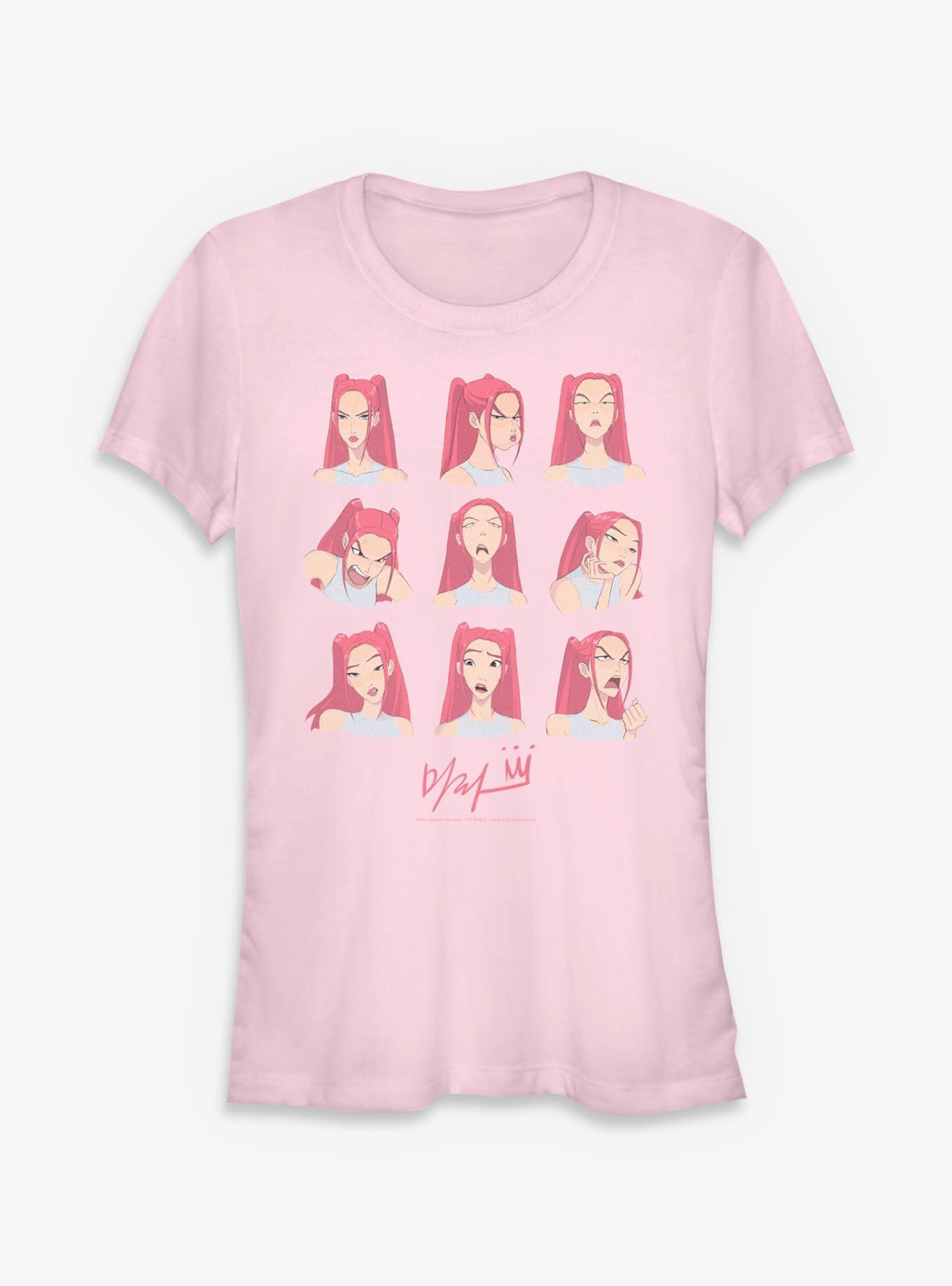 Kpop Demon Hunters Mira Expression Girls T-Shirt, , hi-res