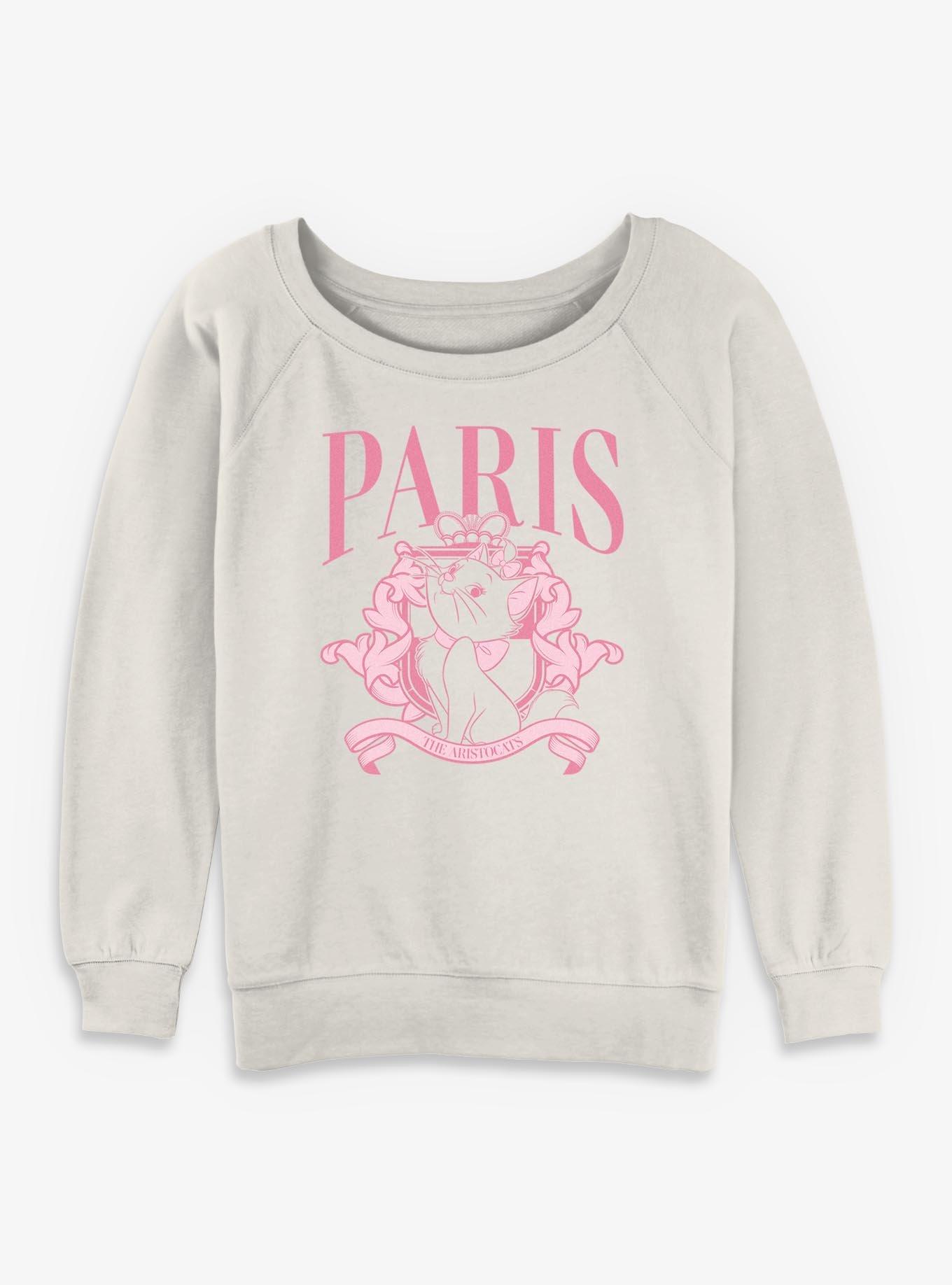 Disney The Aristocats Princess Marie Girls Slouchy Sweatshirt, , hi-res