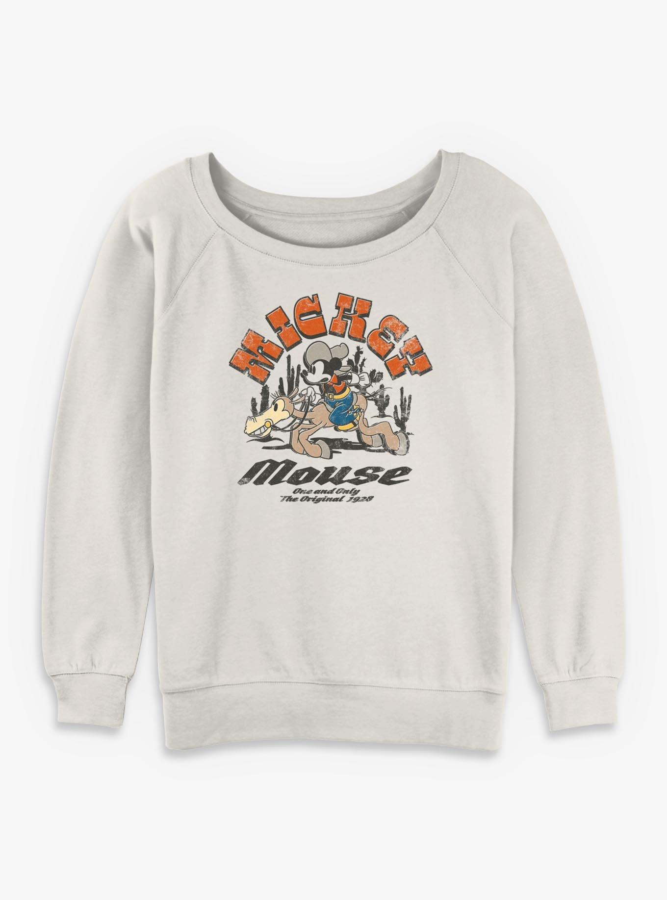 Disney Mickey Mouse One And Only The Original 1928 Girls Slouchy Sweatshirt, , hi-res
