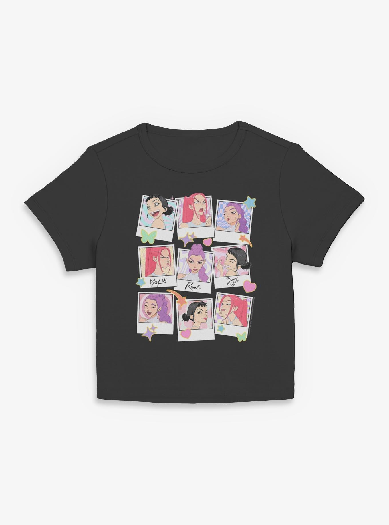 Kpop Demon Hunters Huntrix Polaroids Girls Baby T-Shirt, , hi-res
