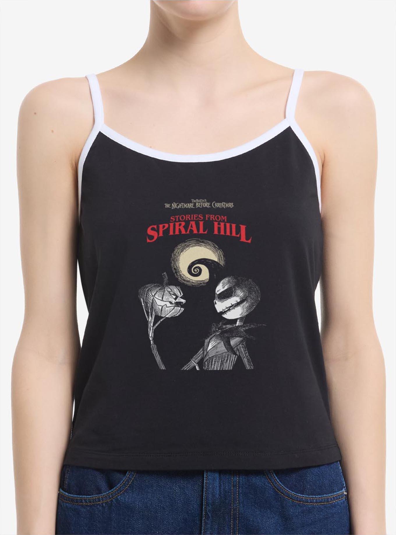 Disney The Nightmare Before Christmas Stories From Spiral Hill Girls Cami, BLACK, hi-res