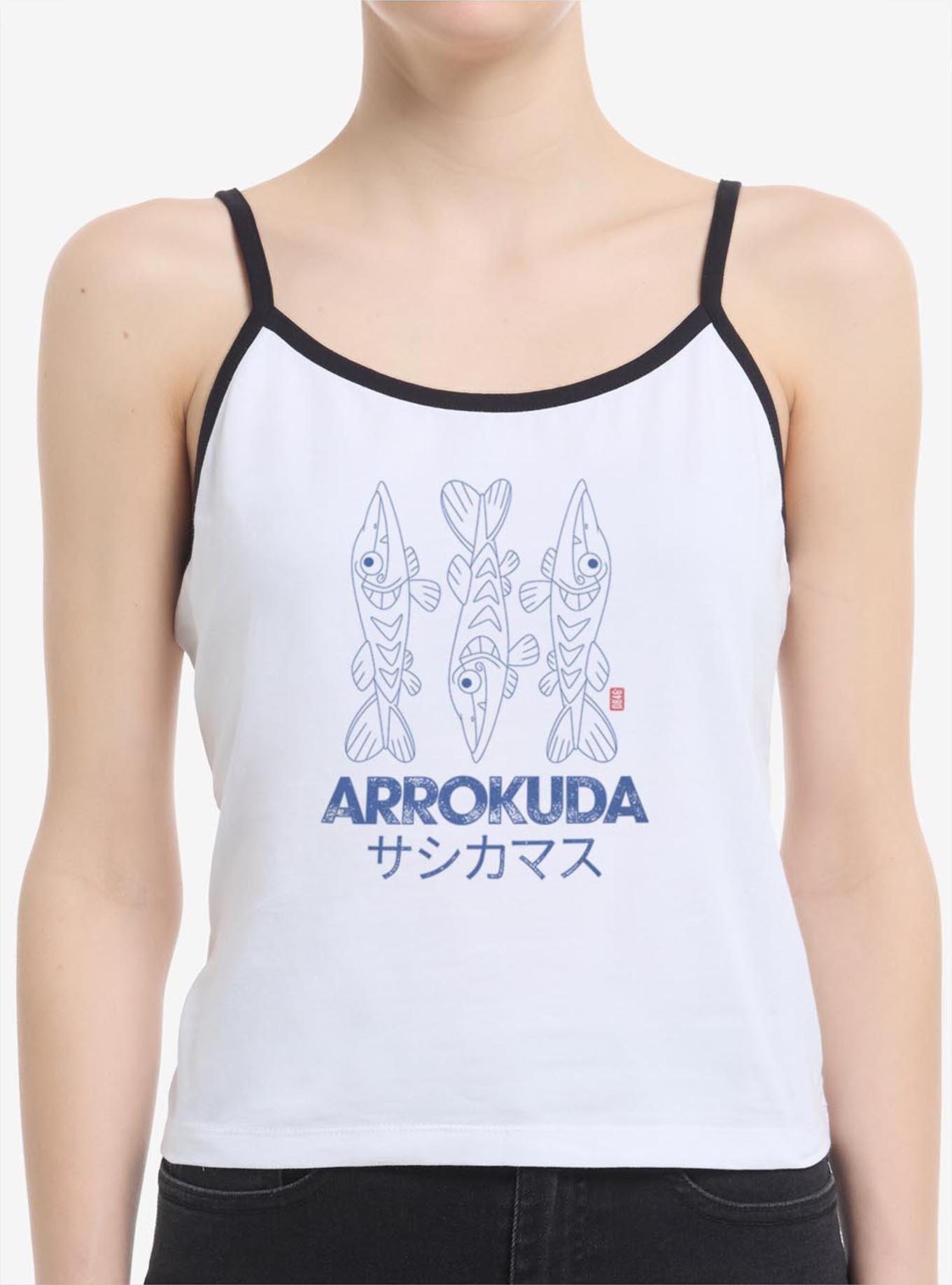 Pokemon Arrokuda Gyotaku Girls Cami