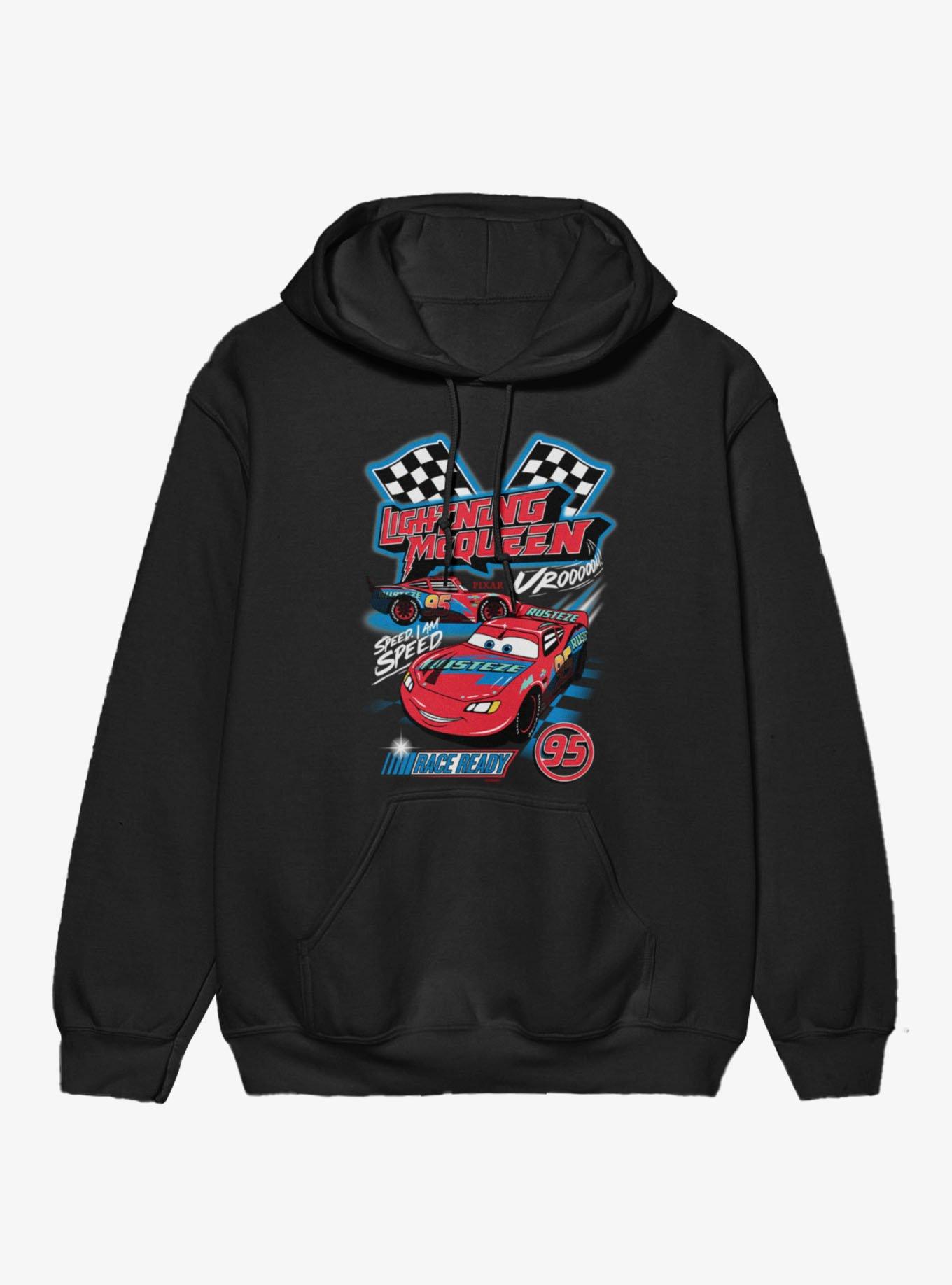 Disney Cars Lightning McQueen Speed Racing Mash Up Hoodie, , hi-res