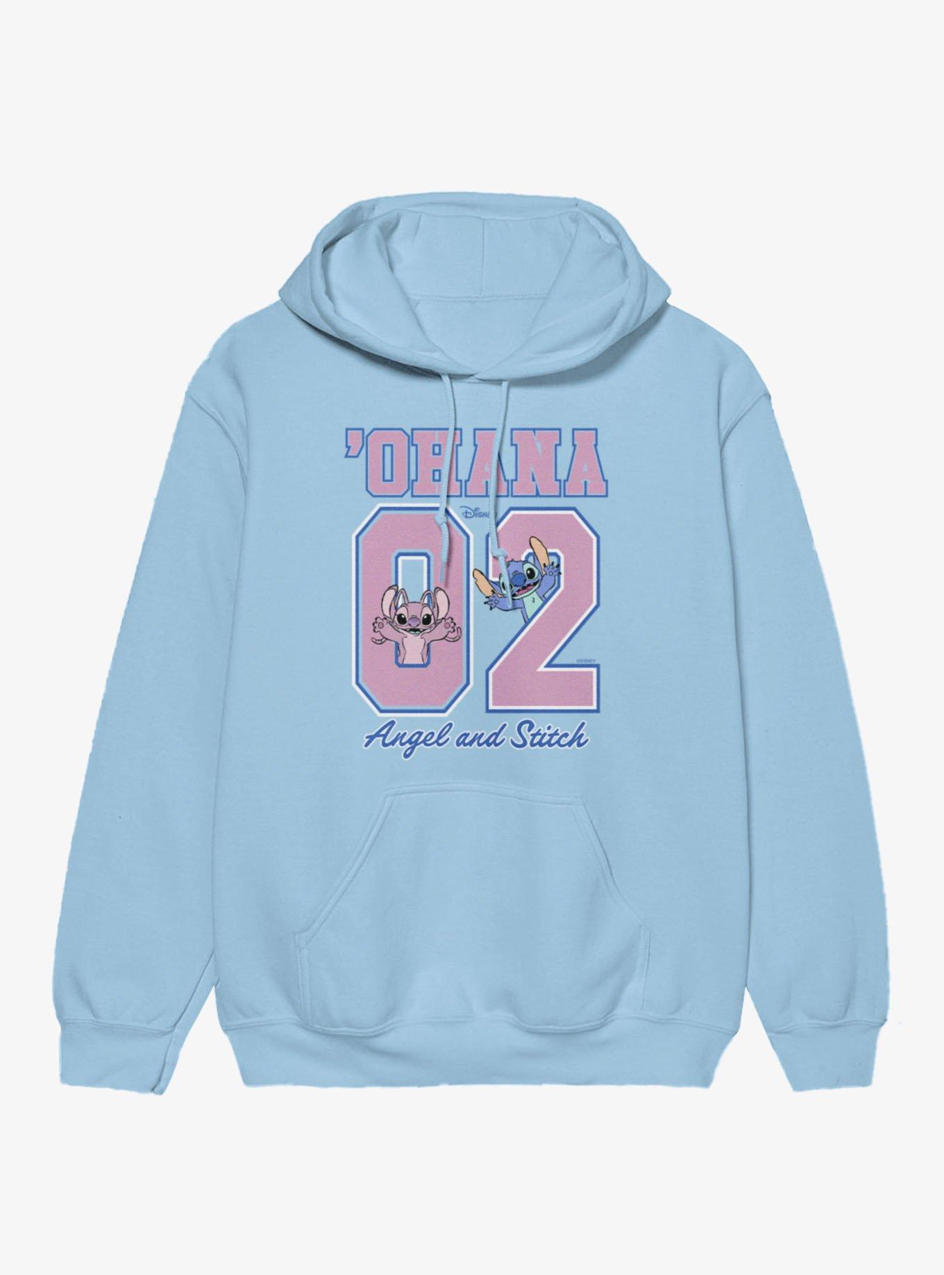 Disney Lilo and Stitch Stitch And Angel Ohana 02 Hoodie, , hi-res