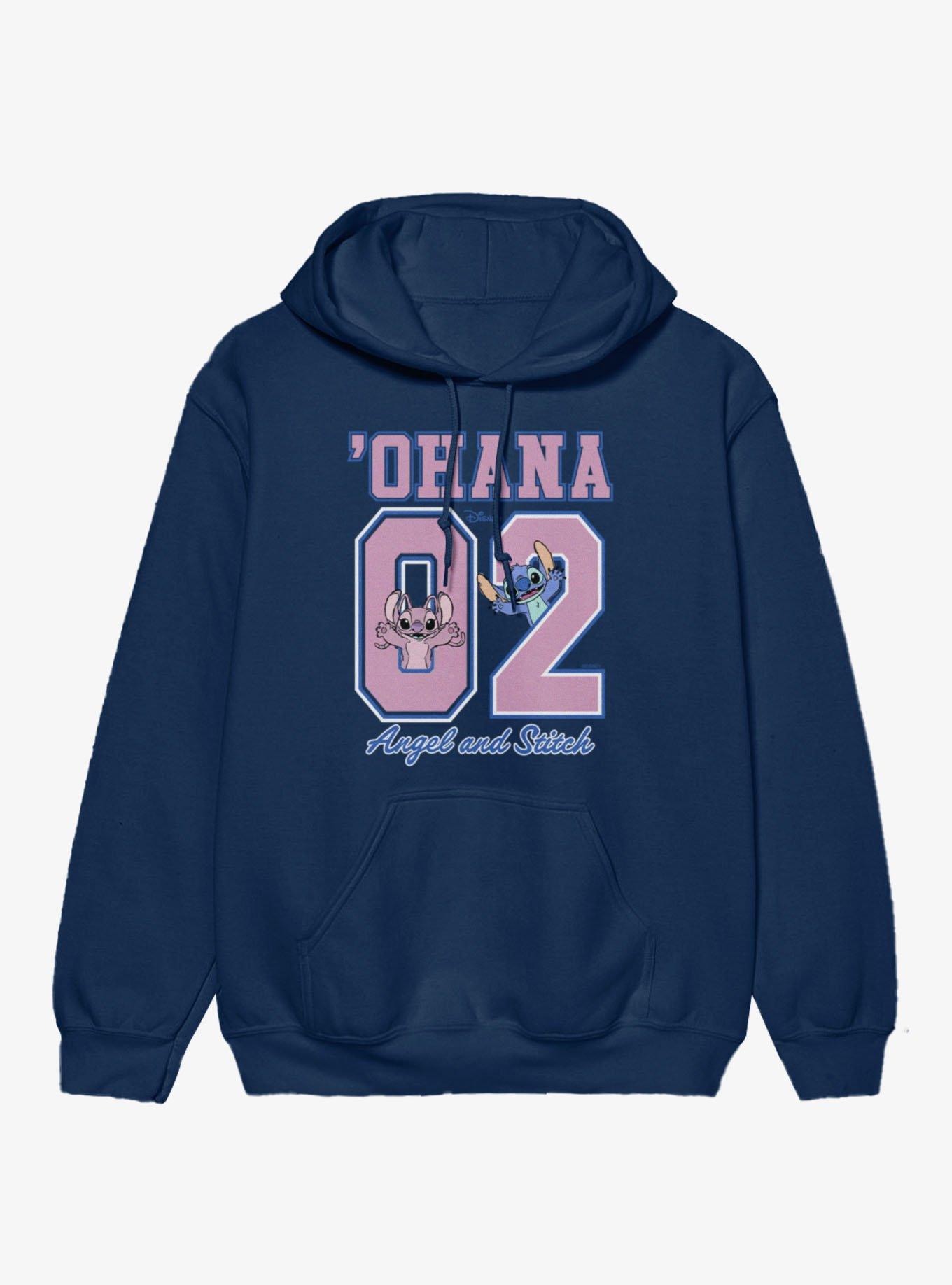 Disney Lilo and Stitch Stitch And Angel Ohana 02 Hoodie