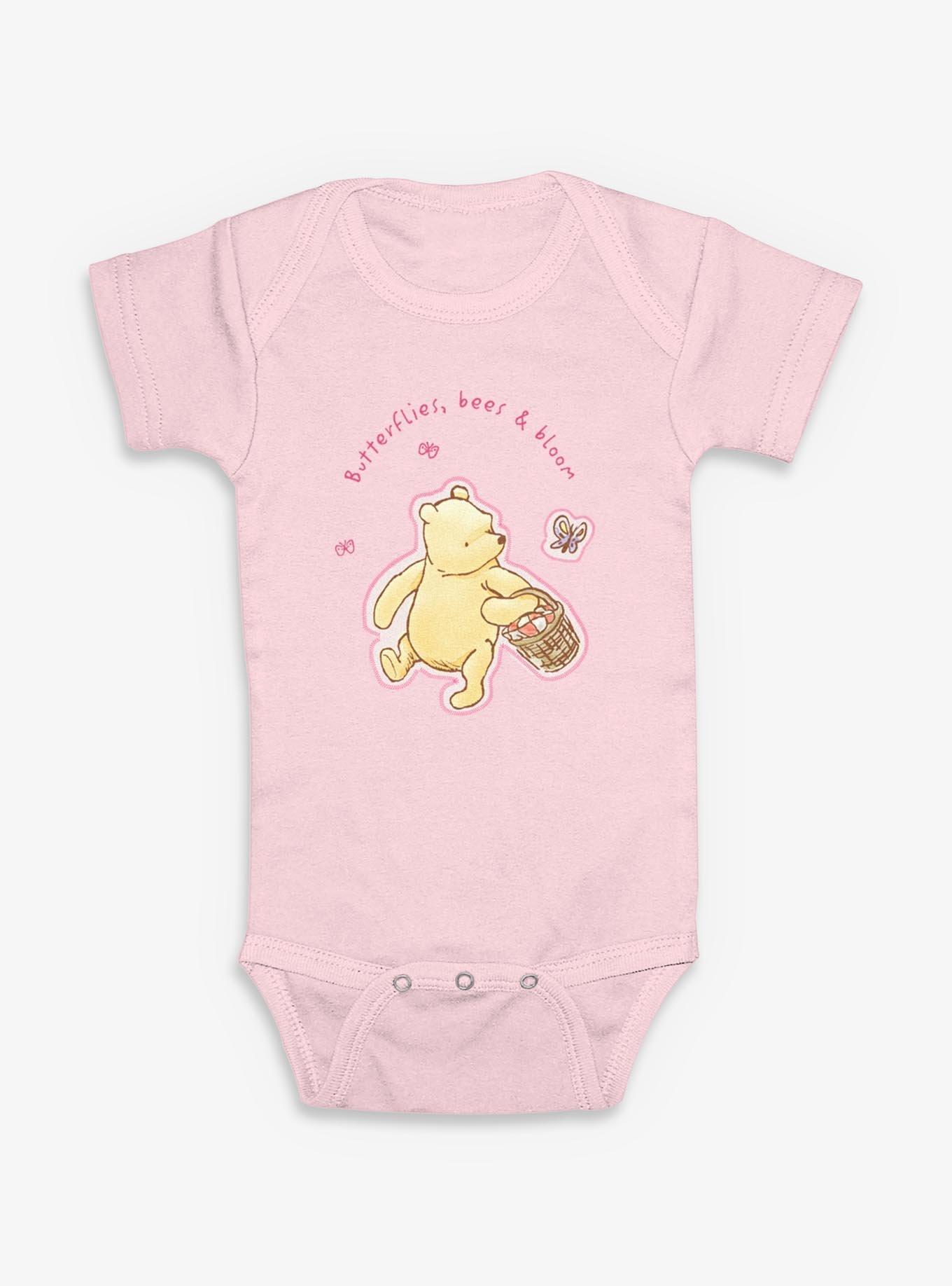 Disney Winnie The Pooh Butterflies Bees & Bloom Infant Bodysuit, , hi-res
