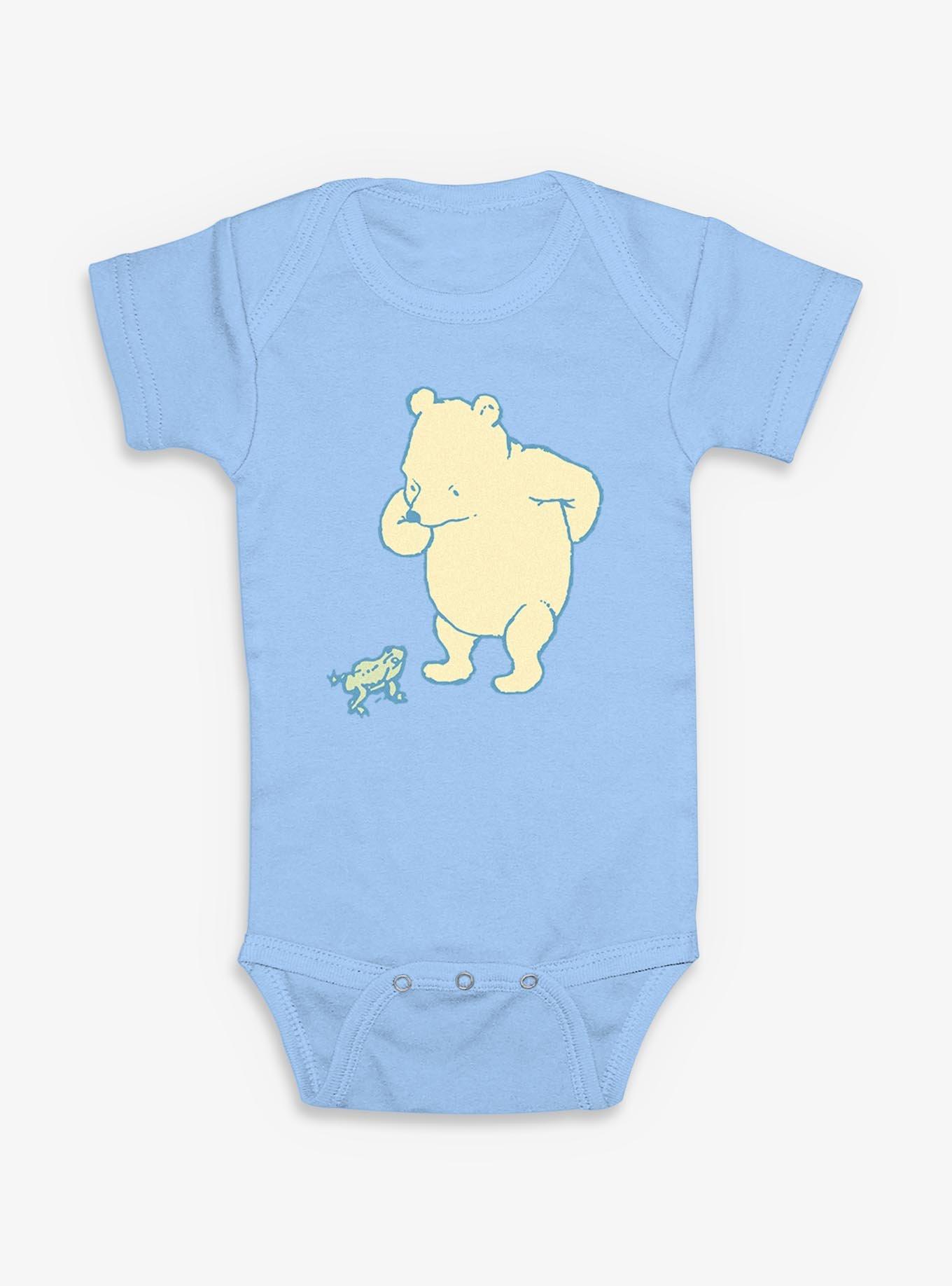 Disney Winnie The Pooh Cute Frog Friend Infant Bodysuit, , hi-res
