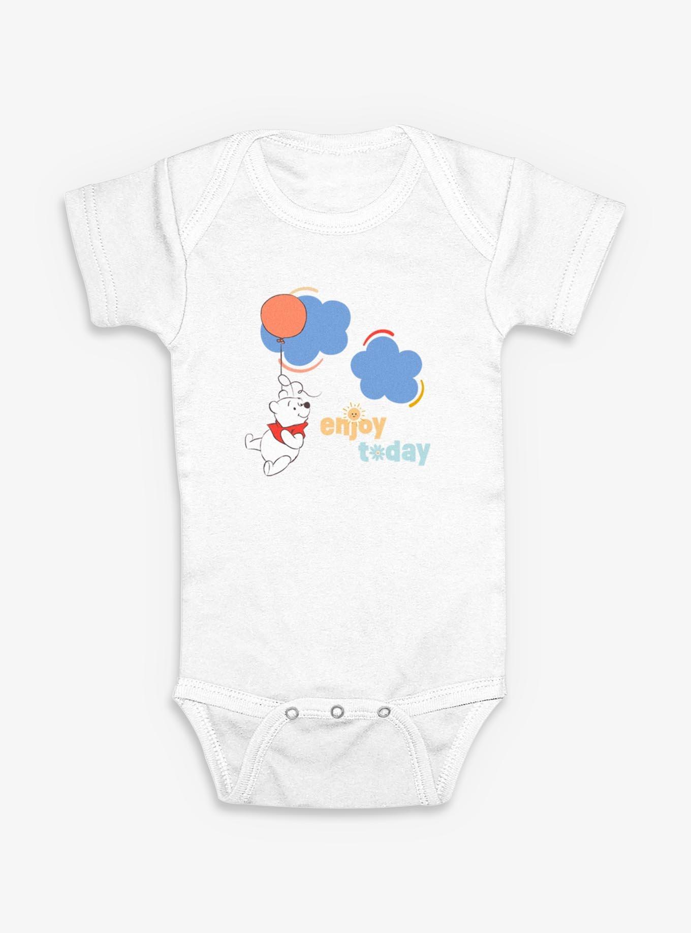 Disney Winnie The Pooh Enjoy Today Infant Bodysuit, , hi-res