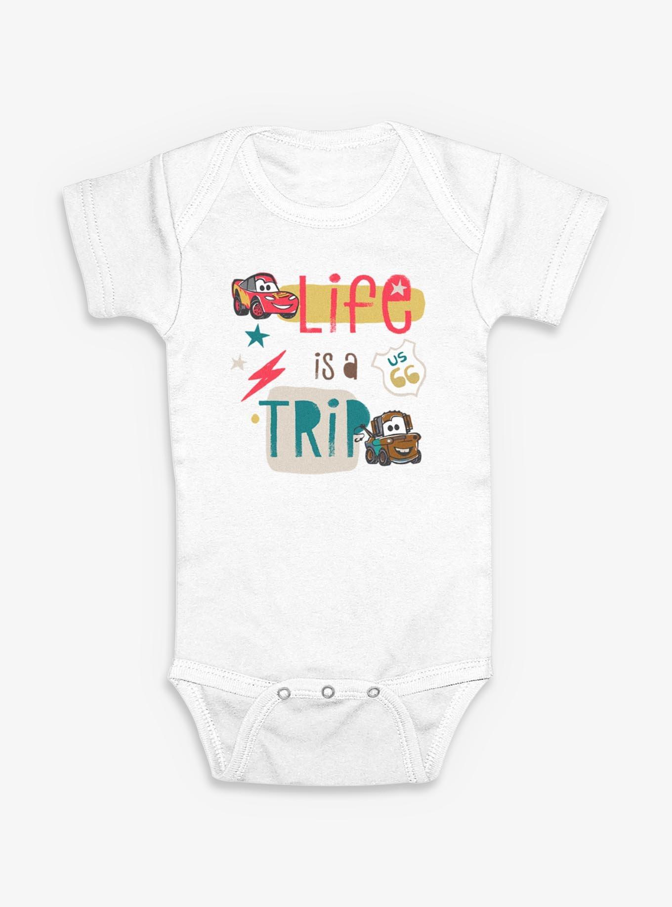 Disney Pixar Cars McQueen Life Is A Trip  Infant Bodysuit, , hi-res