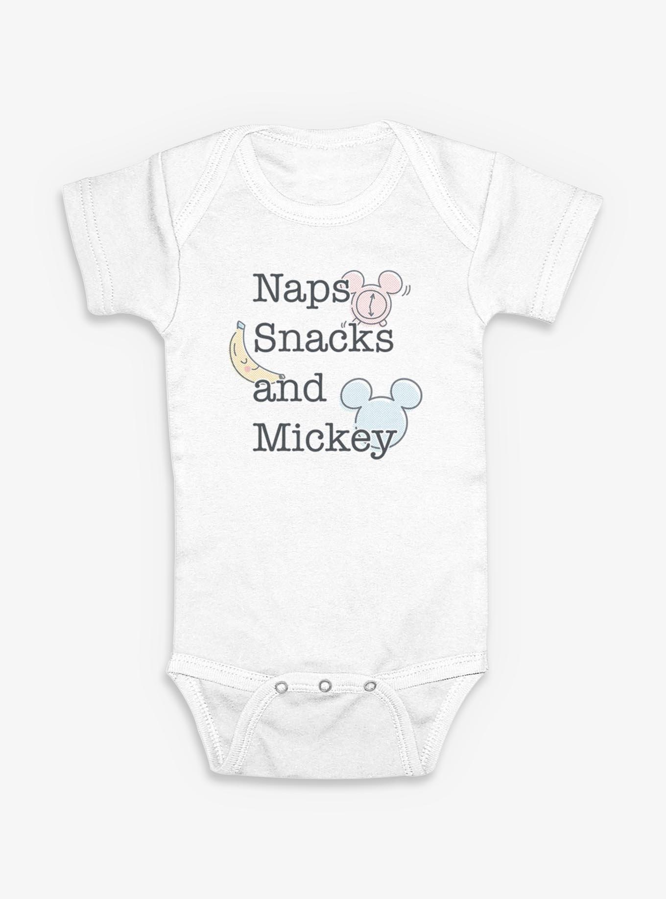 Disney Mickey Mouse Nap Snack and Mickey  Infant Bodysuit, , hi-res