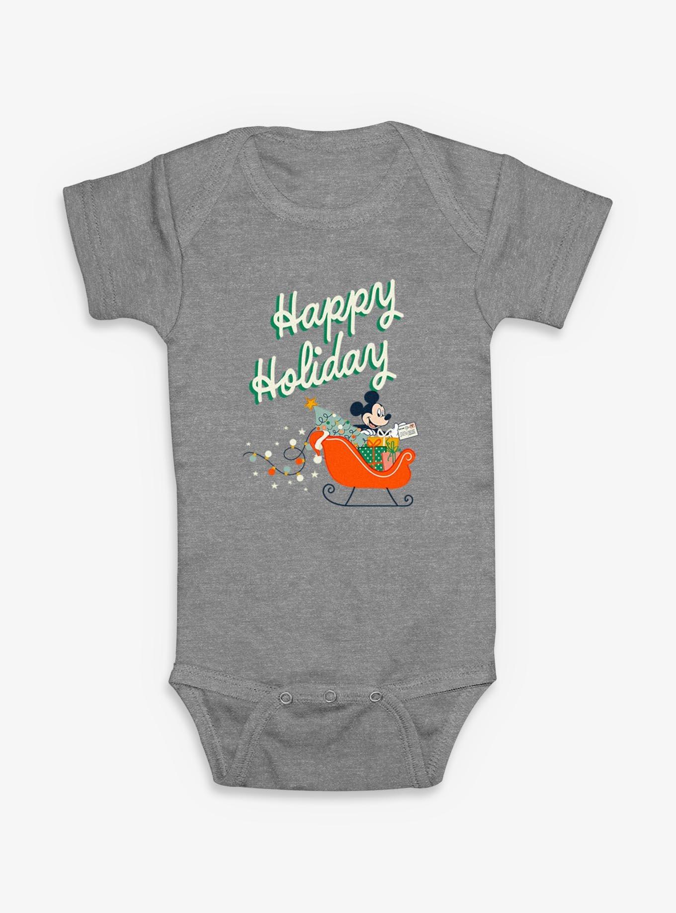 Disney Mickey Mouse Happy Holiday Infant Bodysuit