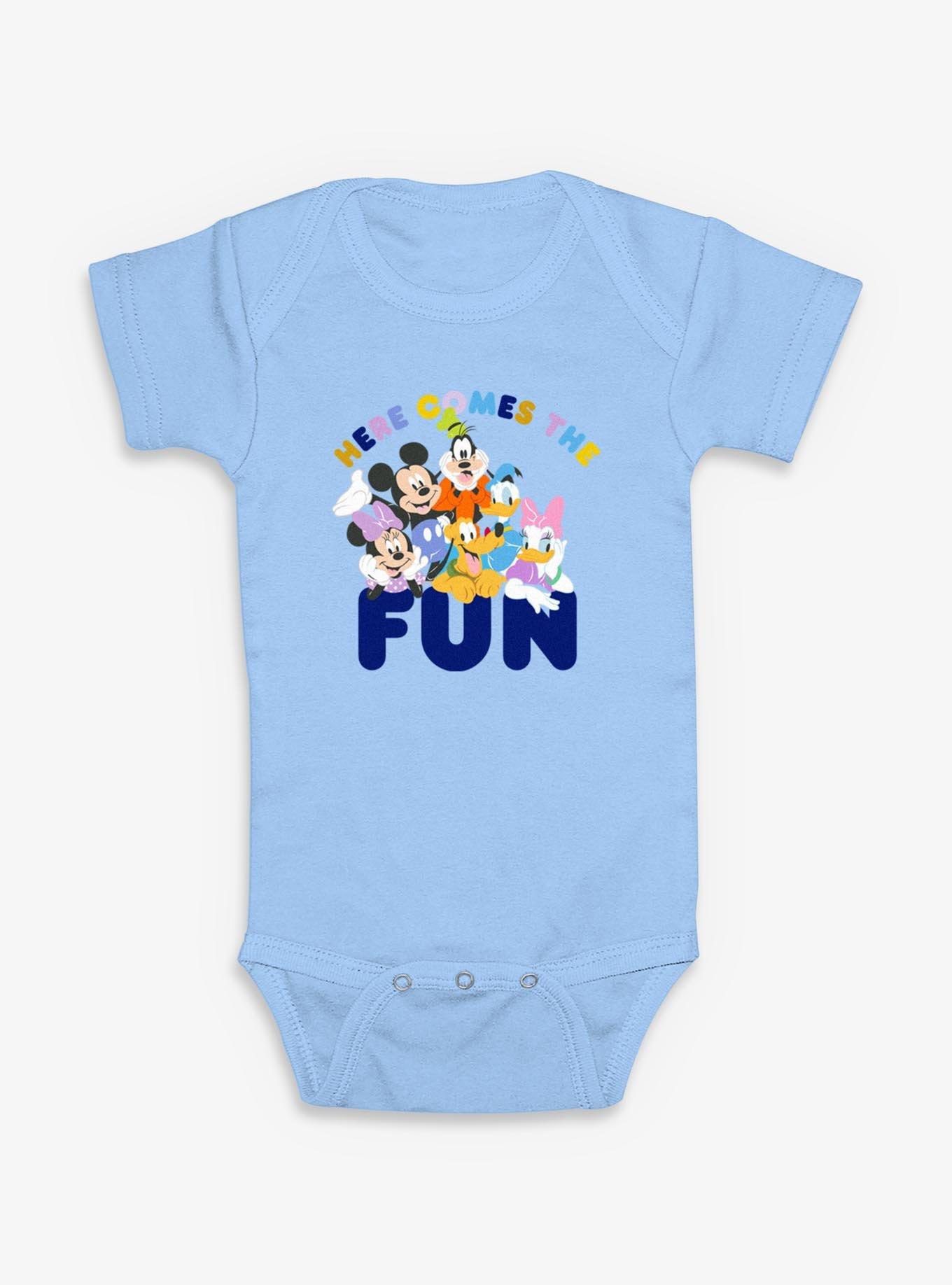 Disney Mickey Mouse Here Comes The Fun  Infant Bodysuit, , hi-res