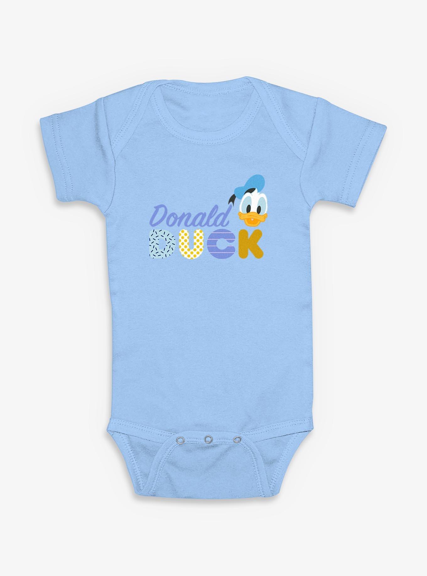 Disney Donald Duck Pattern Name  Infant Bodysuit, , hi-res