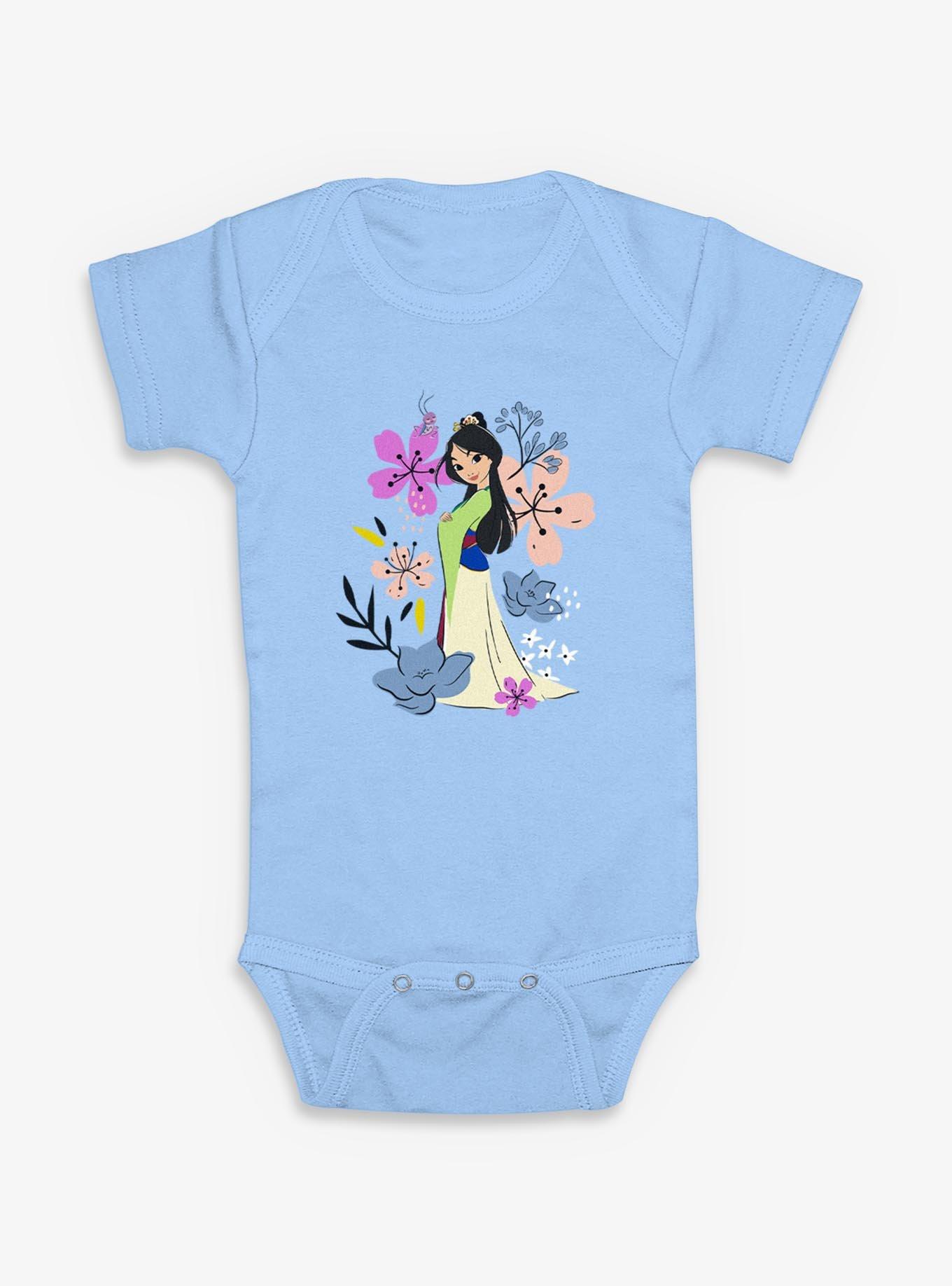 Disney Mulan Flowers  Infant Bodysuit, , hi-res