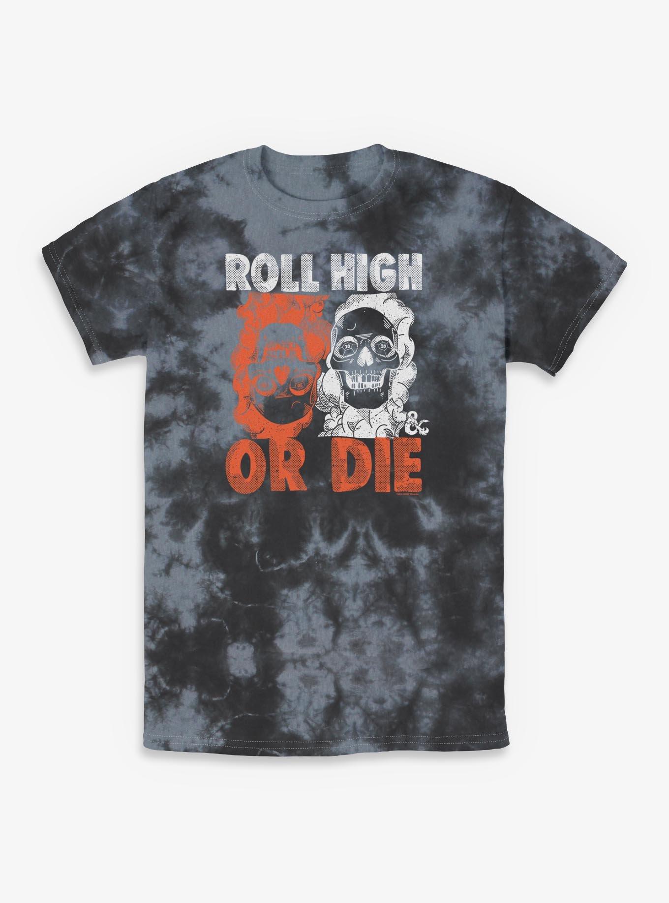 Dungeons & Dragons Roll High Or Die Tie-Dye T-Shirt, , hi-res