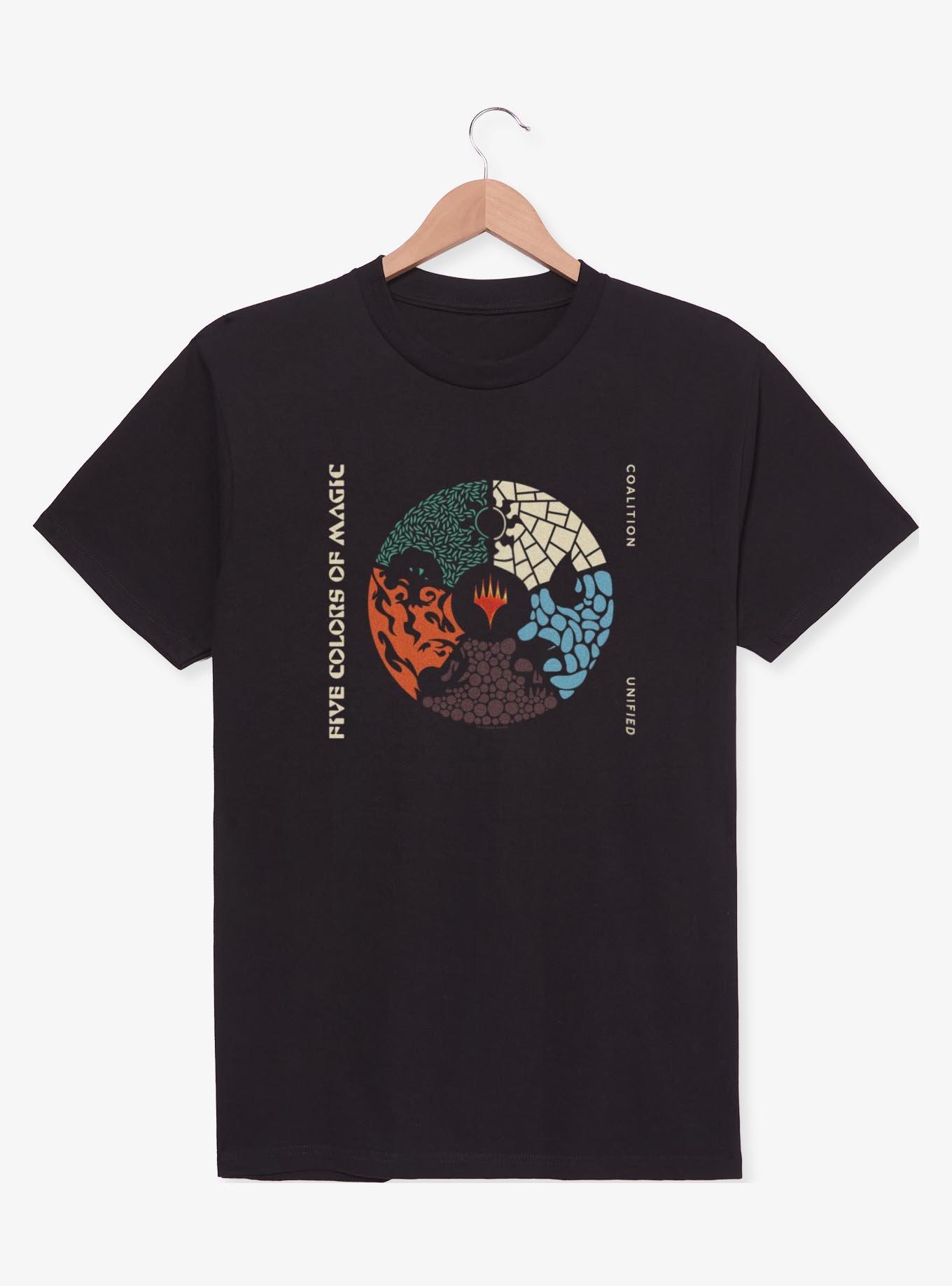 Magic: The Gathering Five Colors Of Magic T-Shirt, , hi-res