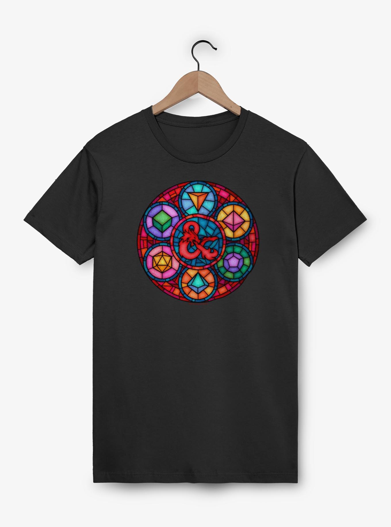 Dungeons & Dragons Stained Glass Ampersand T-Shirt, , hi-res