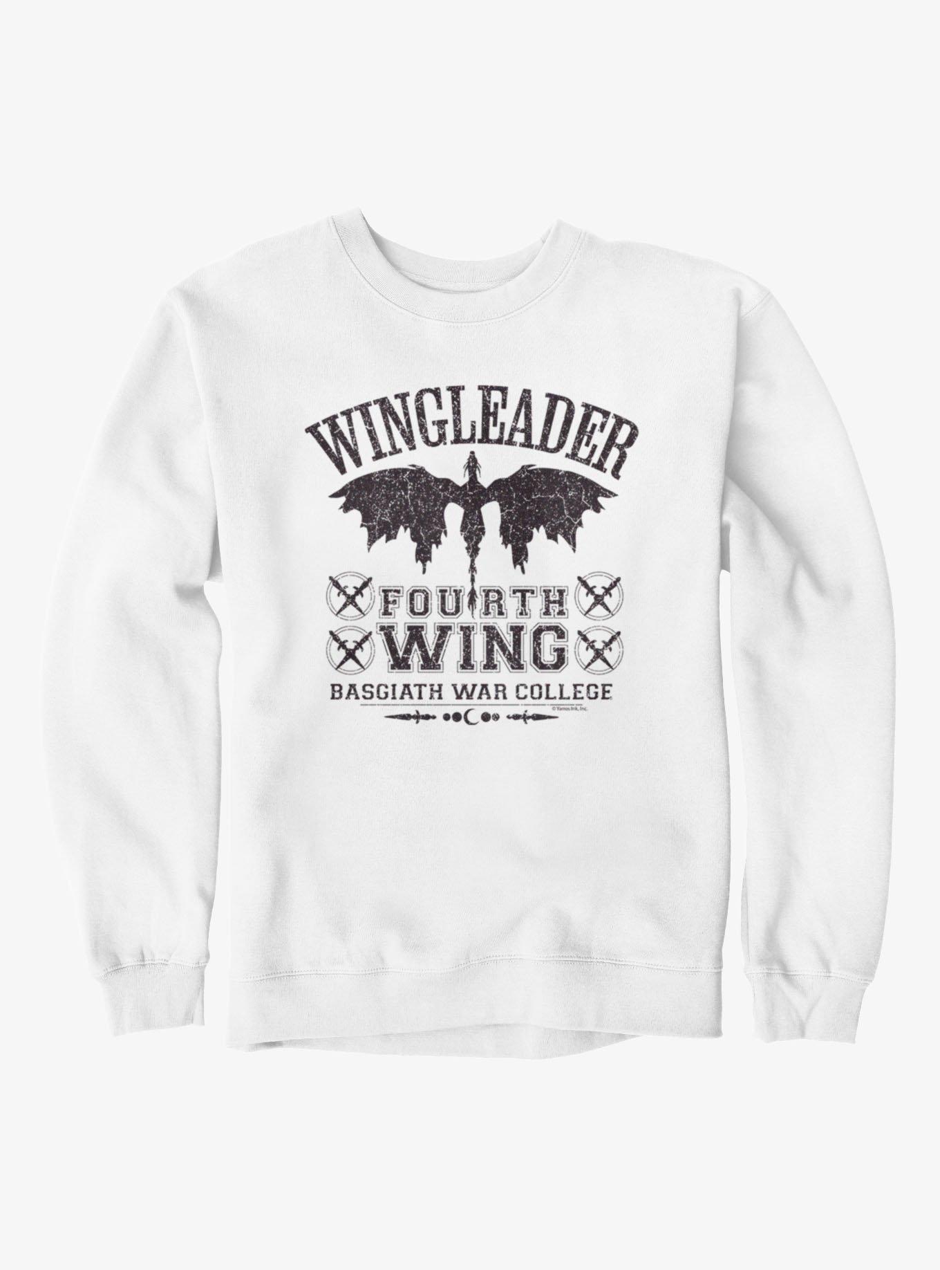 Fourth Wing The Empyrean Wingleader Basgiath War College Sweatshirt, , hi-res