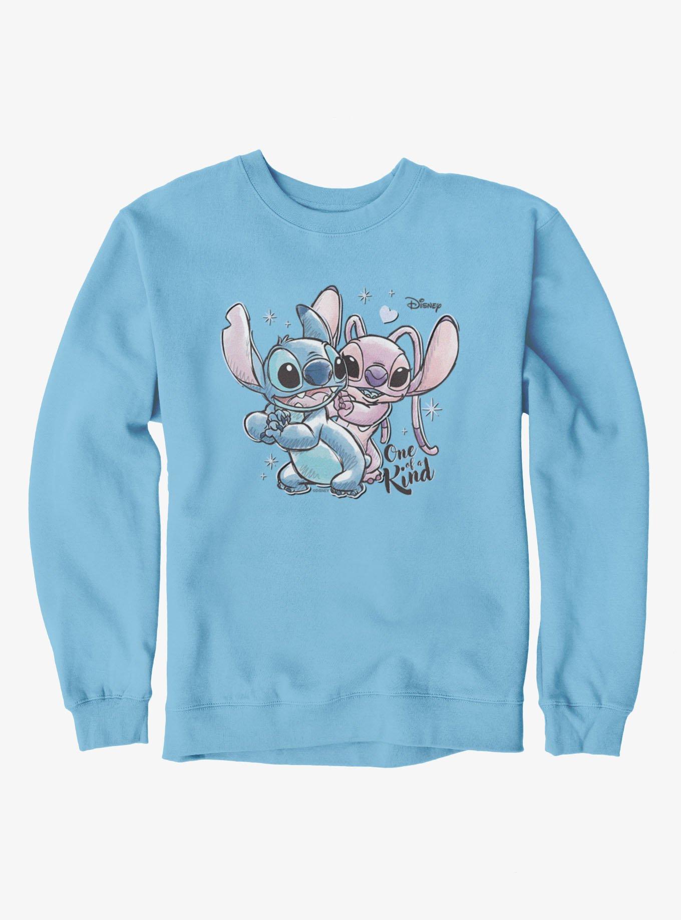 Disney Lilo and Stitch Stitch And Angel One Of A Kind Sweatshirt, , hi-res