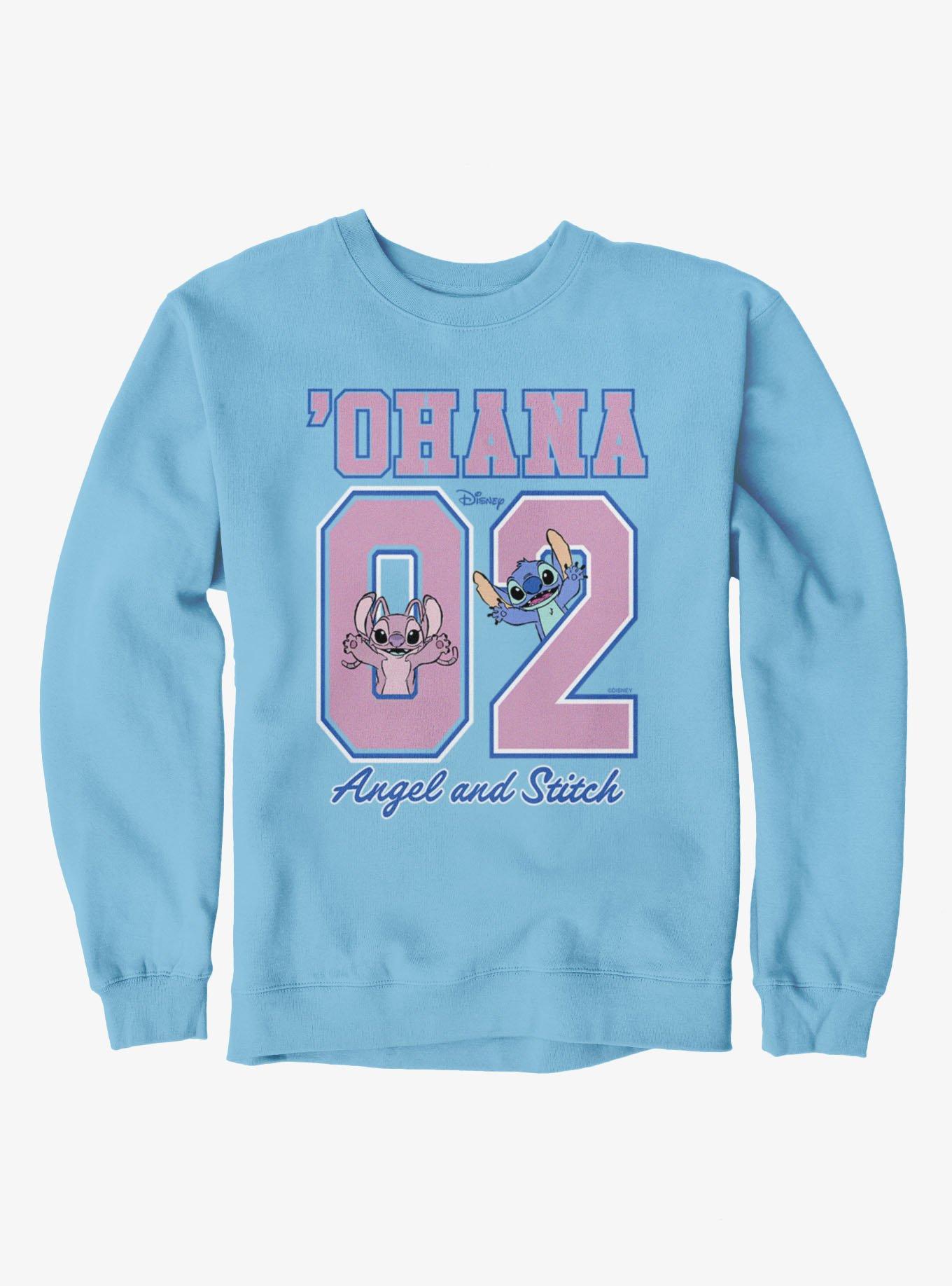 Disney Lilo and Stitch Stitch And Angel Ohana 02 Sweatshirt, , hi-res