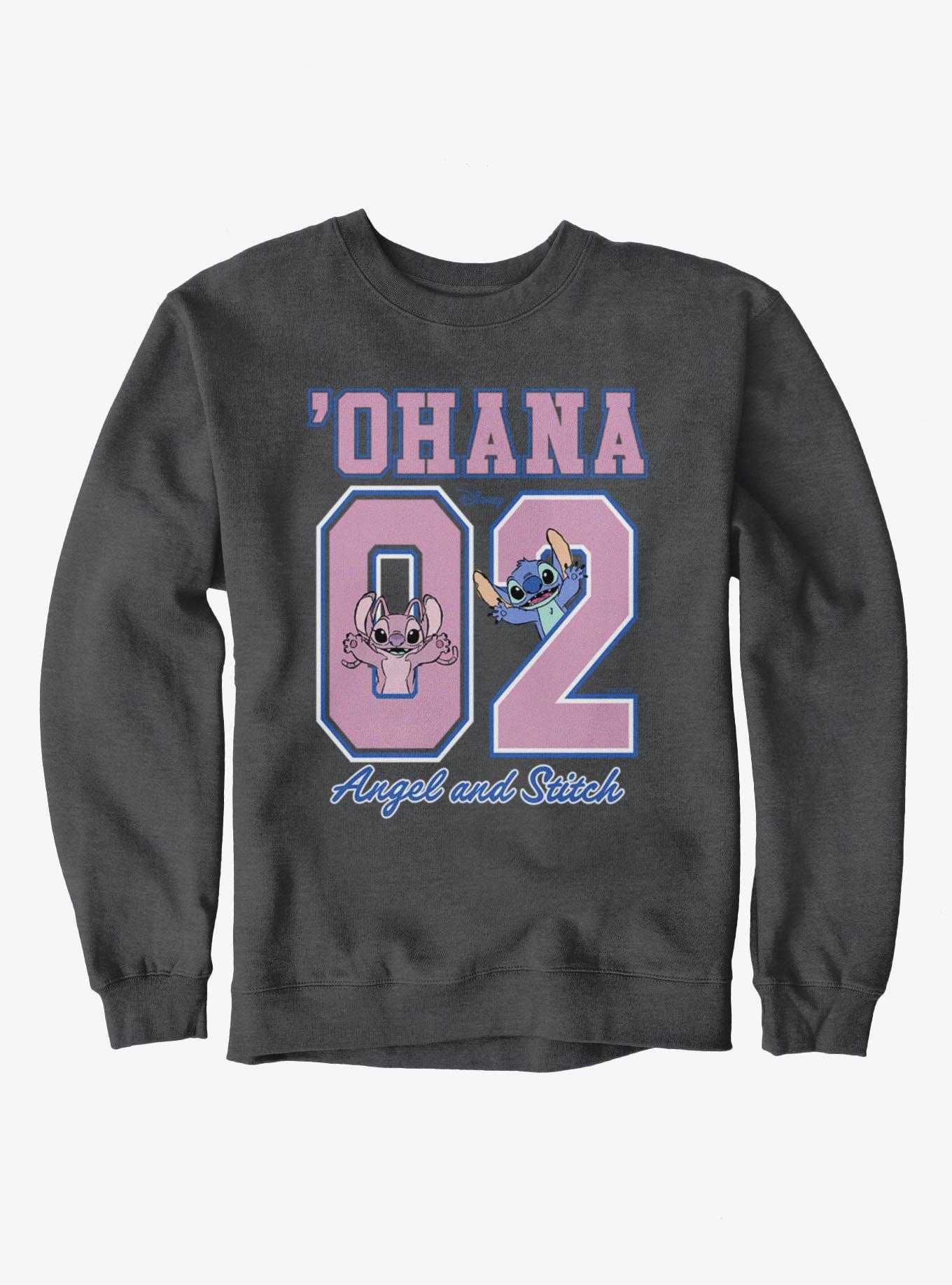 Disney Lilo and Stitch Stitch And Angel Ohana 02 Sweatshirt