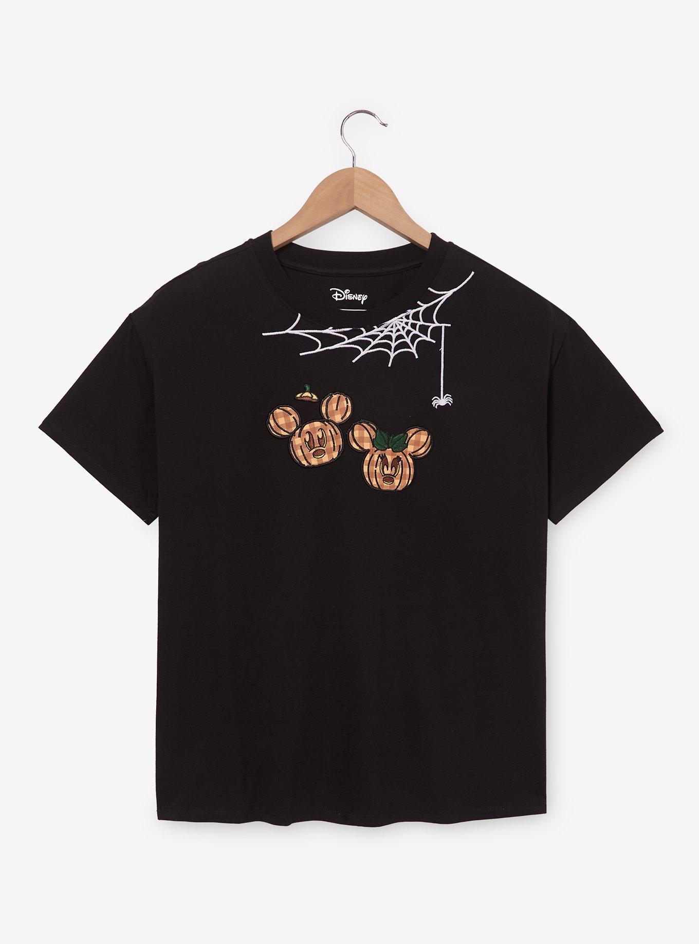 Disney Mickey & Minnie Pumpkins Women's T-Shirt - BoxLunch Exclusive, , hi-res