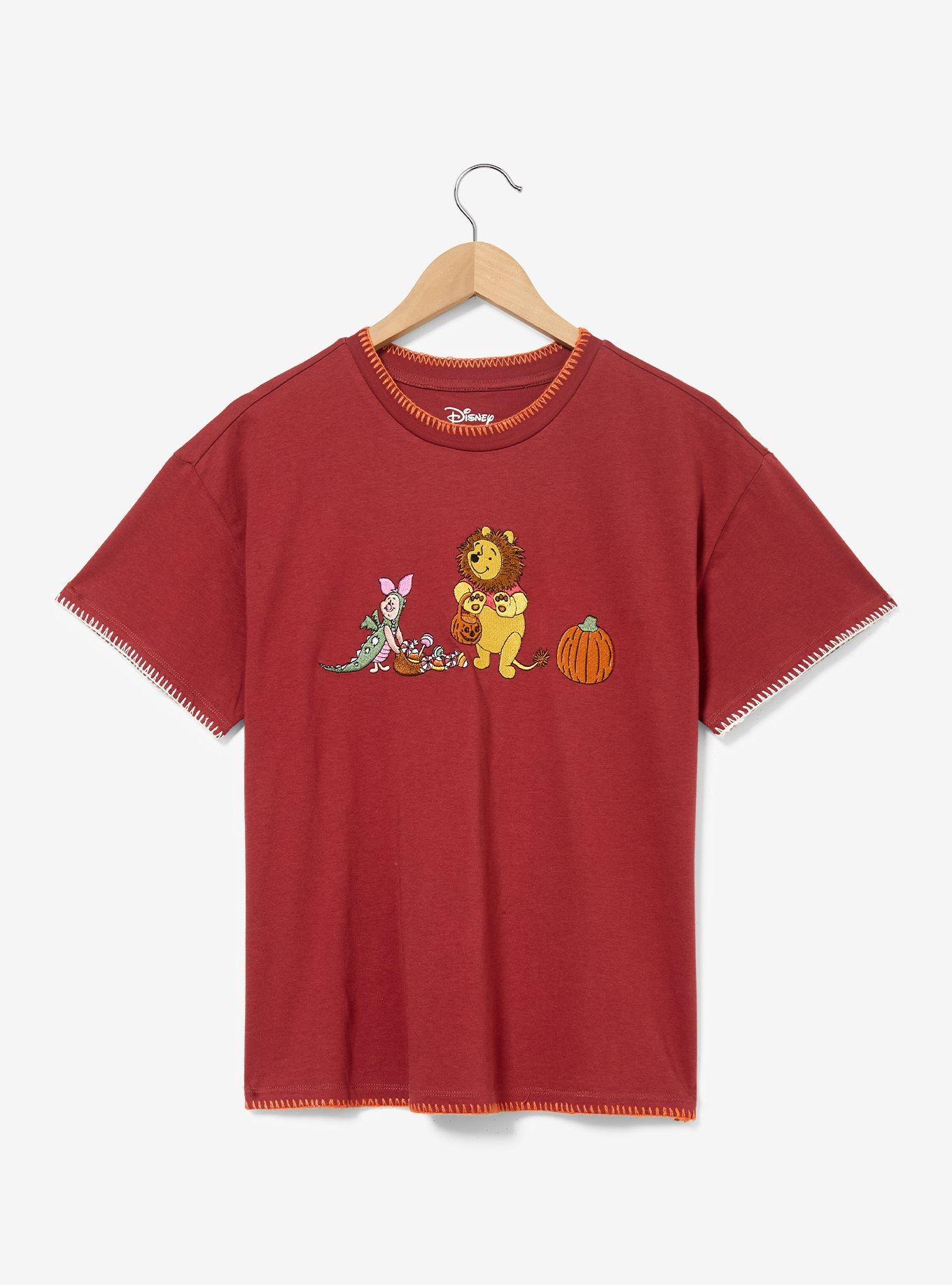 Disney Winnie the Pooh Piglet & Pooh Bear Halloween Costumes Women's T-Shirt - BoxLunch Exclusive, , hi-res