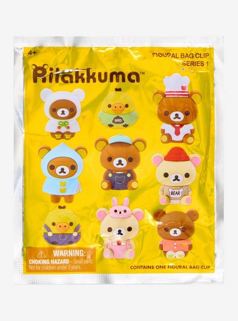 くま　カートリッジB1 Rilakkuma Series 1 Blind Bag Figural Bag Clip | Hot Topic