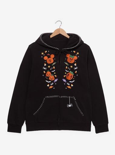 Disney Mickey and Friends Halloween Glow-in-the-Dark Zip Hoodie