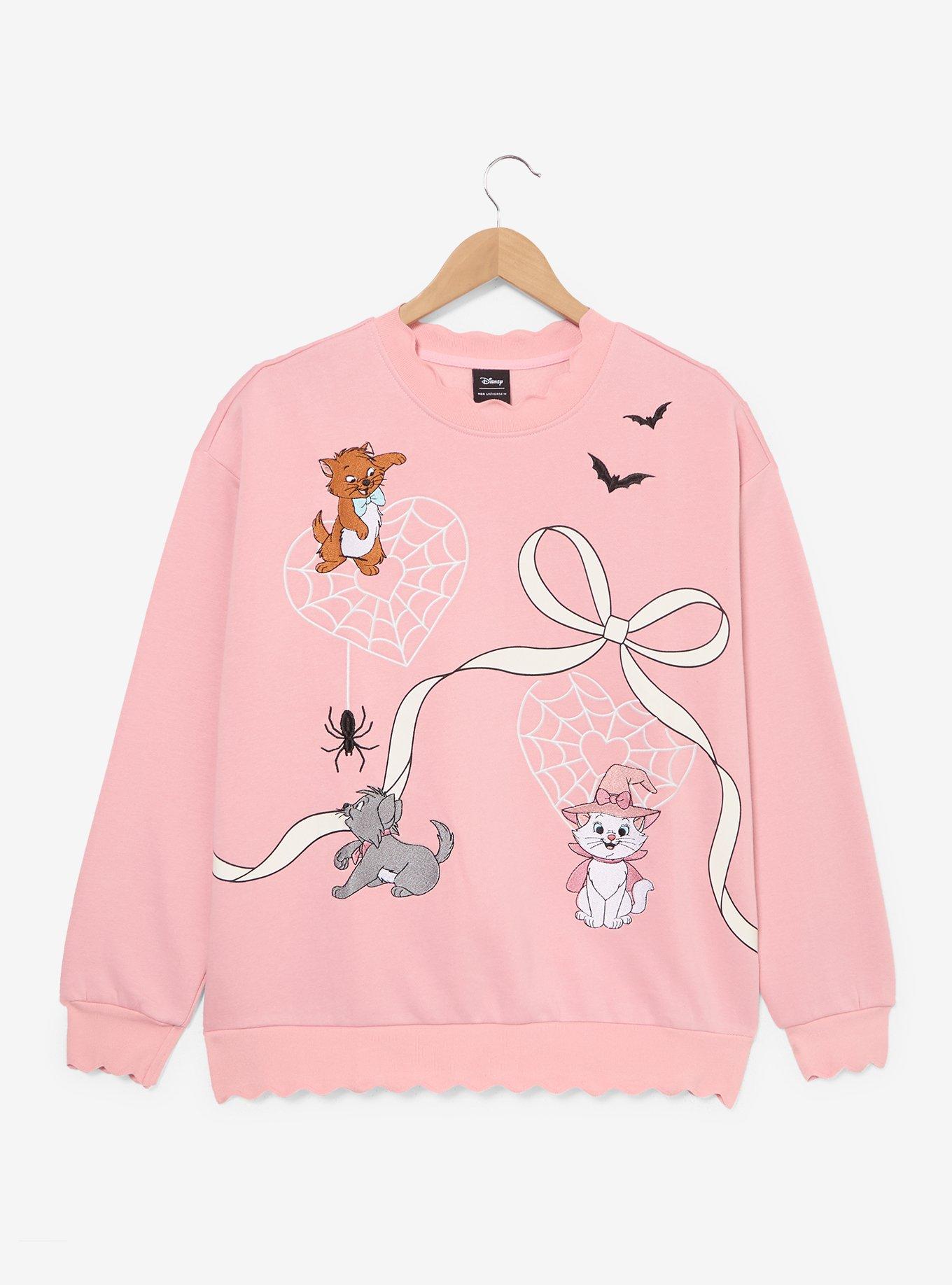 Disney The Aristocats Kittens Halloween Women's Crewneck &mdash; BoxLunch Exclusive, , hi-res
