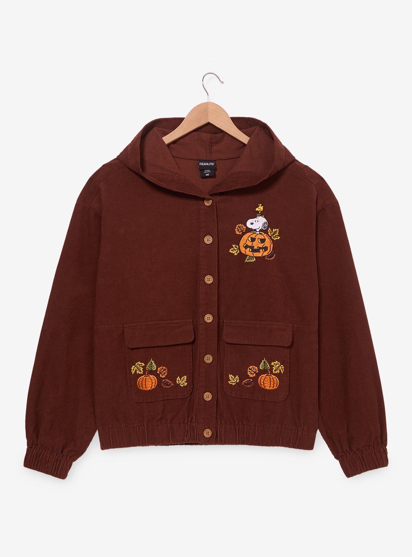 Peanuts Halloween Women's Corduroy Jacket - BoxLunch Exclusive