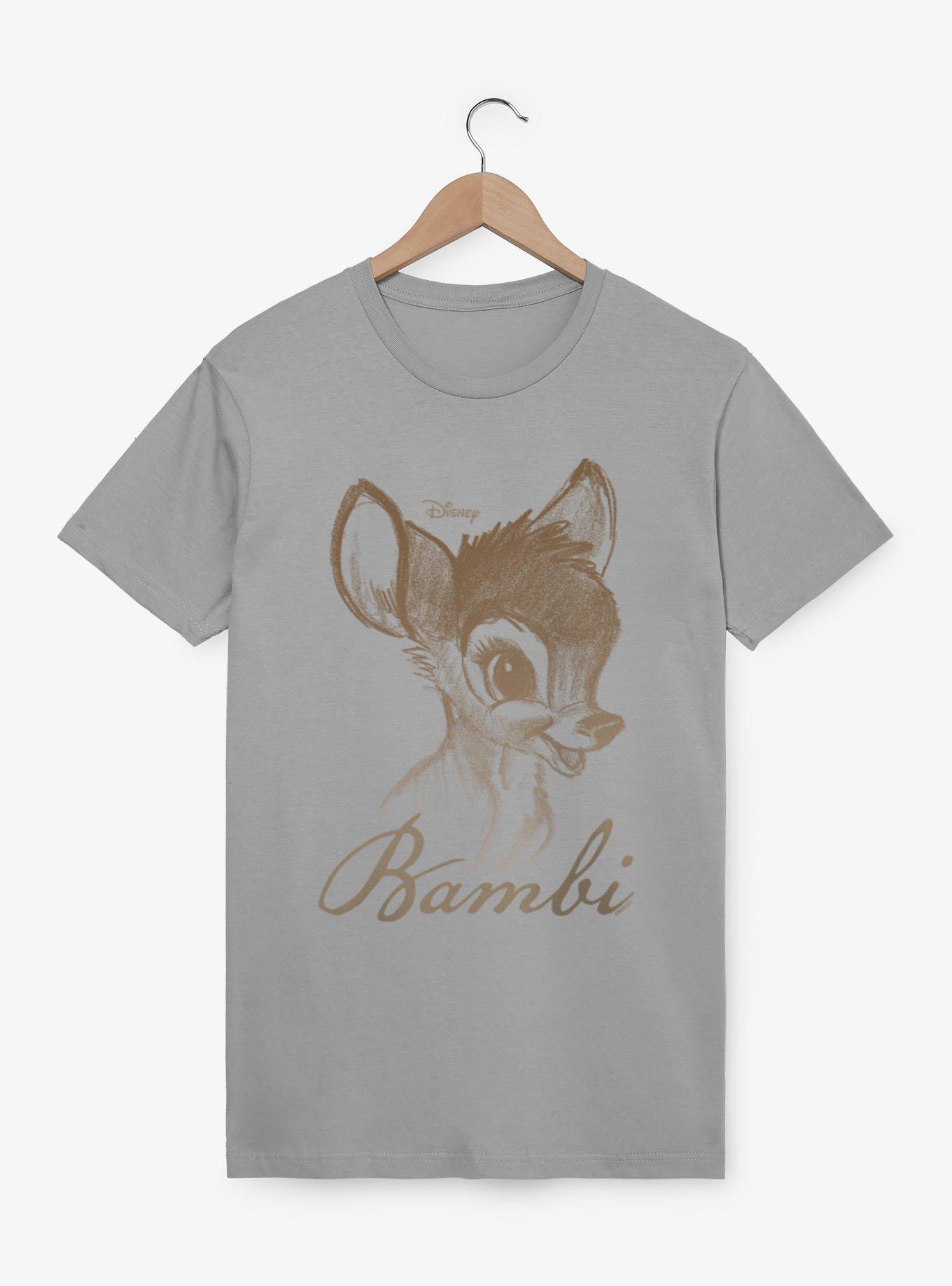 Disney Bambi Classic Face Drawing T-Shirt, , hi-res