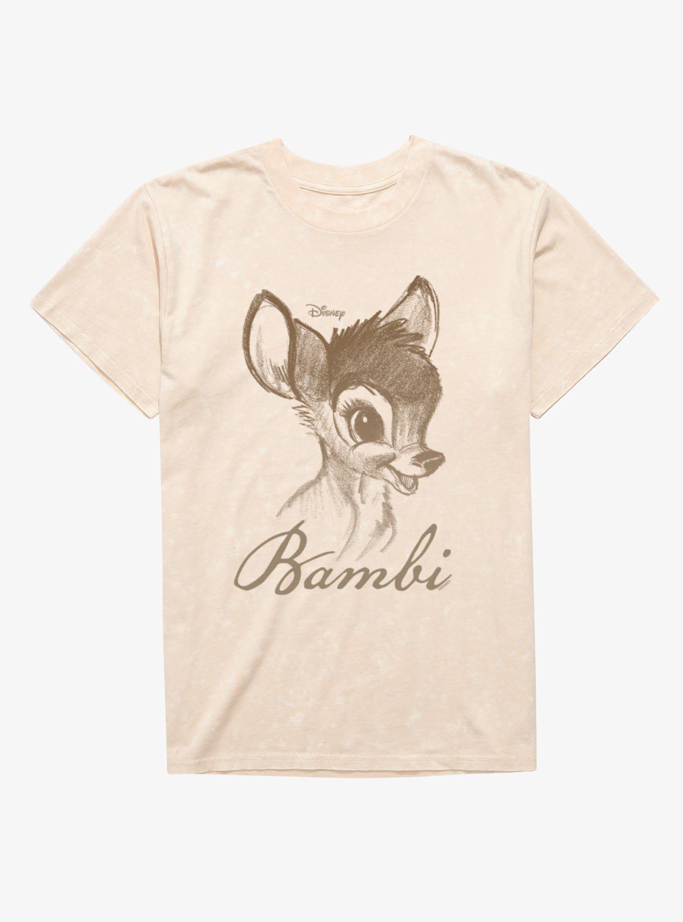 Disney Bambi Classic Face Drawing T-Shirt, , hi-res