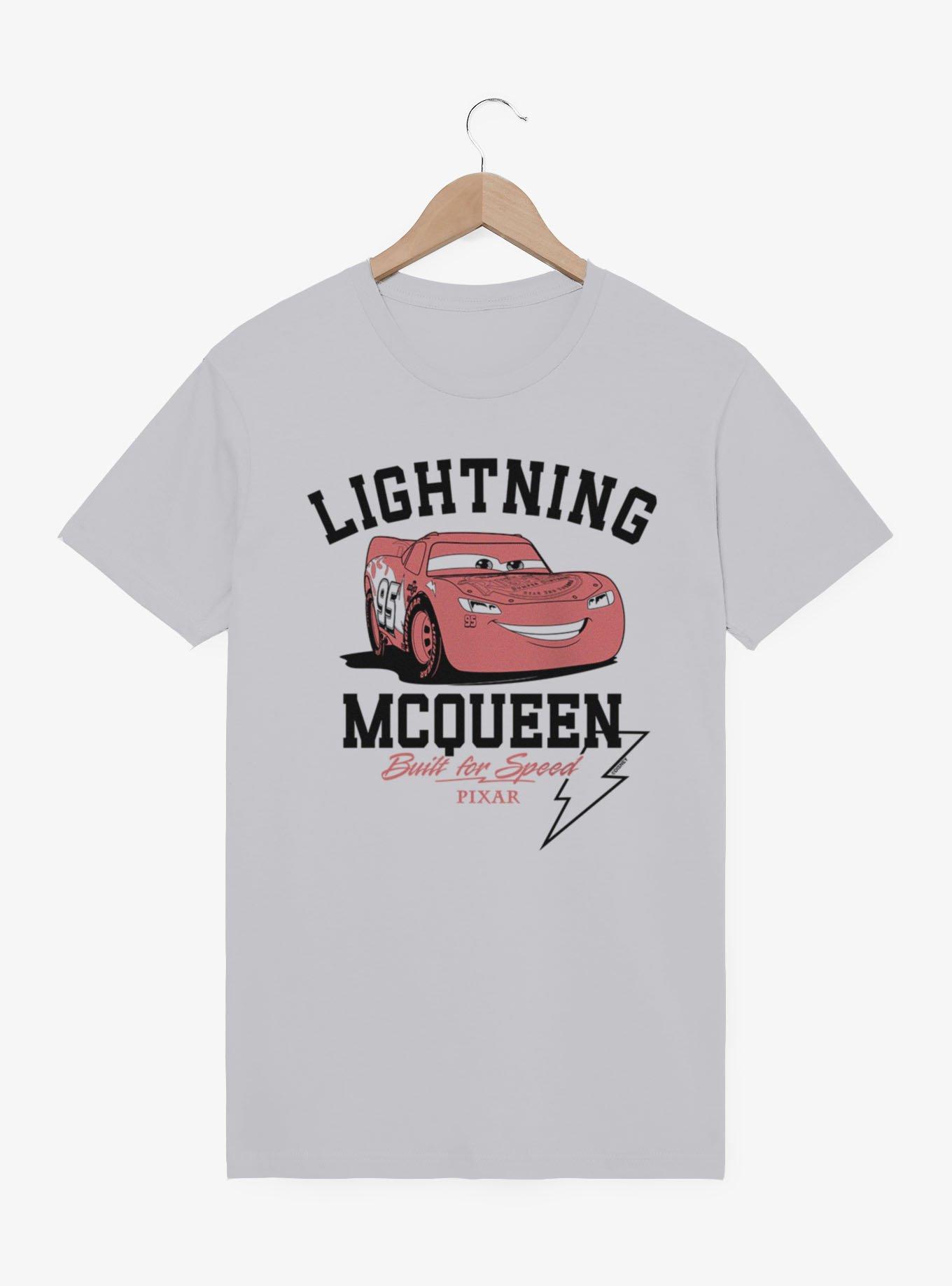 Disney Cars Lightning McQueen Built For Speed Mineral Wash T-Shirt, , hi-res