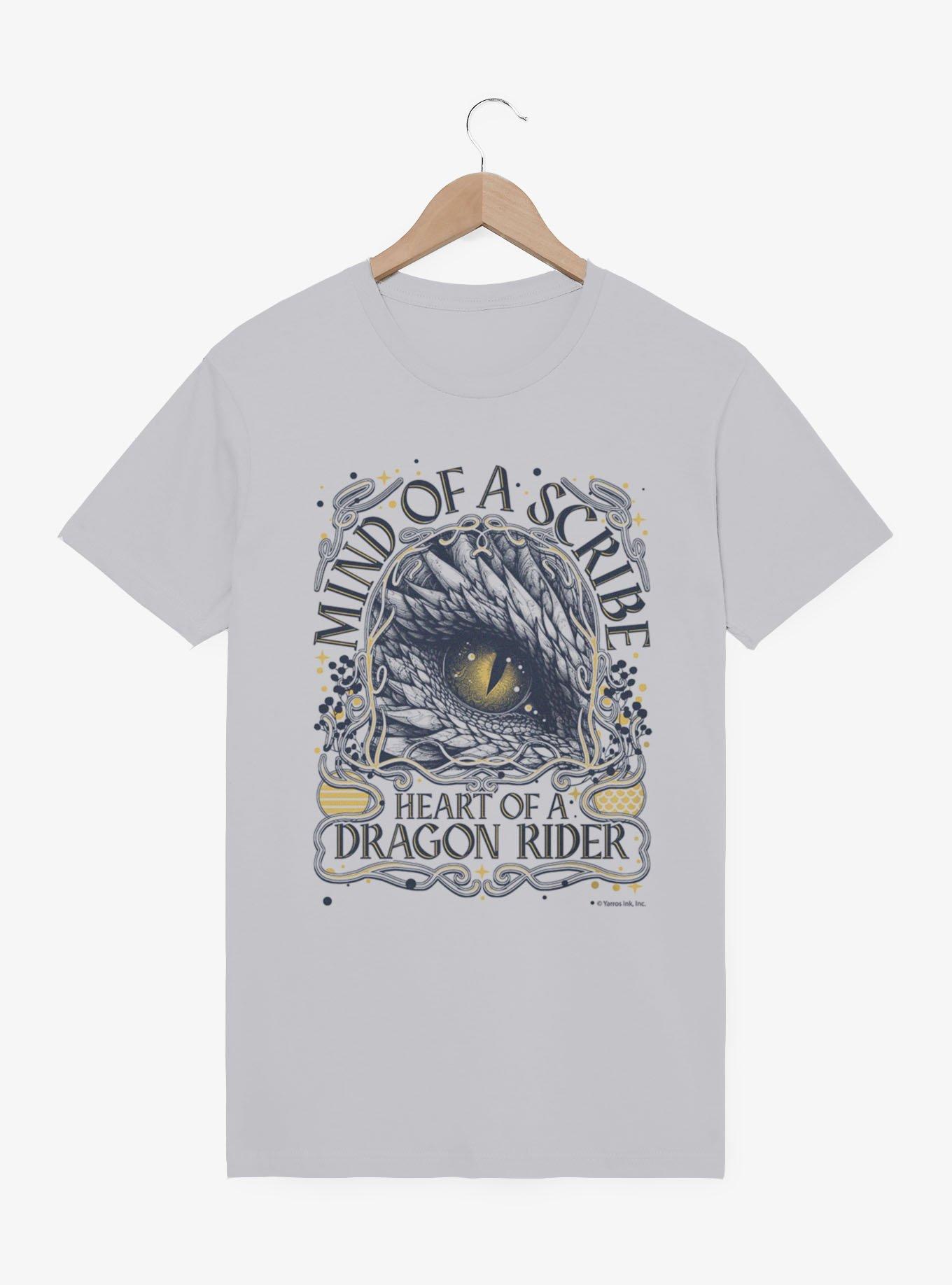 Fourth Wing The Empyrean Mind Of A Scribe Mineral Wash T-Shirt, , hi-res