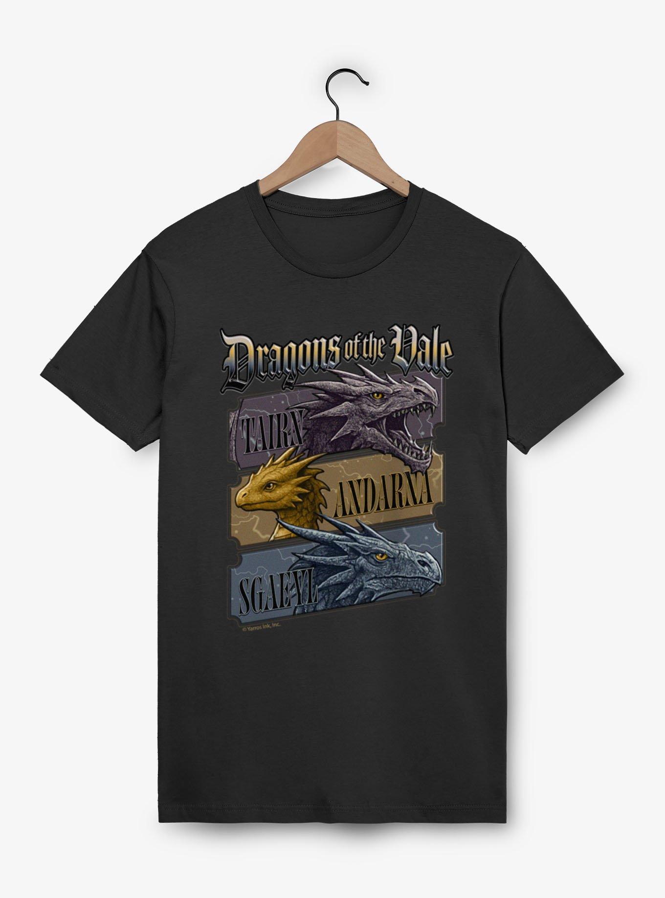 Fourth Wing The Empyrean Dragons Of The Vale Mineral Wash T-Shirt, , hi-res