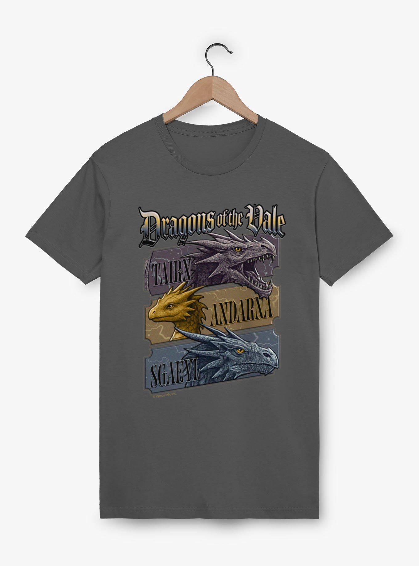 Fourth Wing The Empyrean Dragons Of Vale T-Shirt