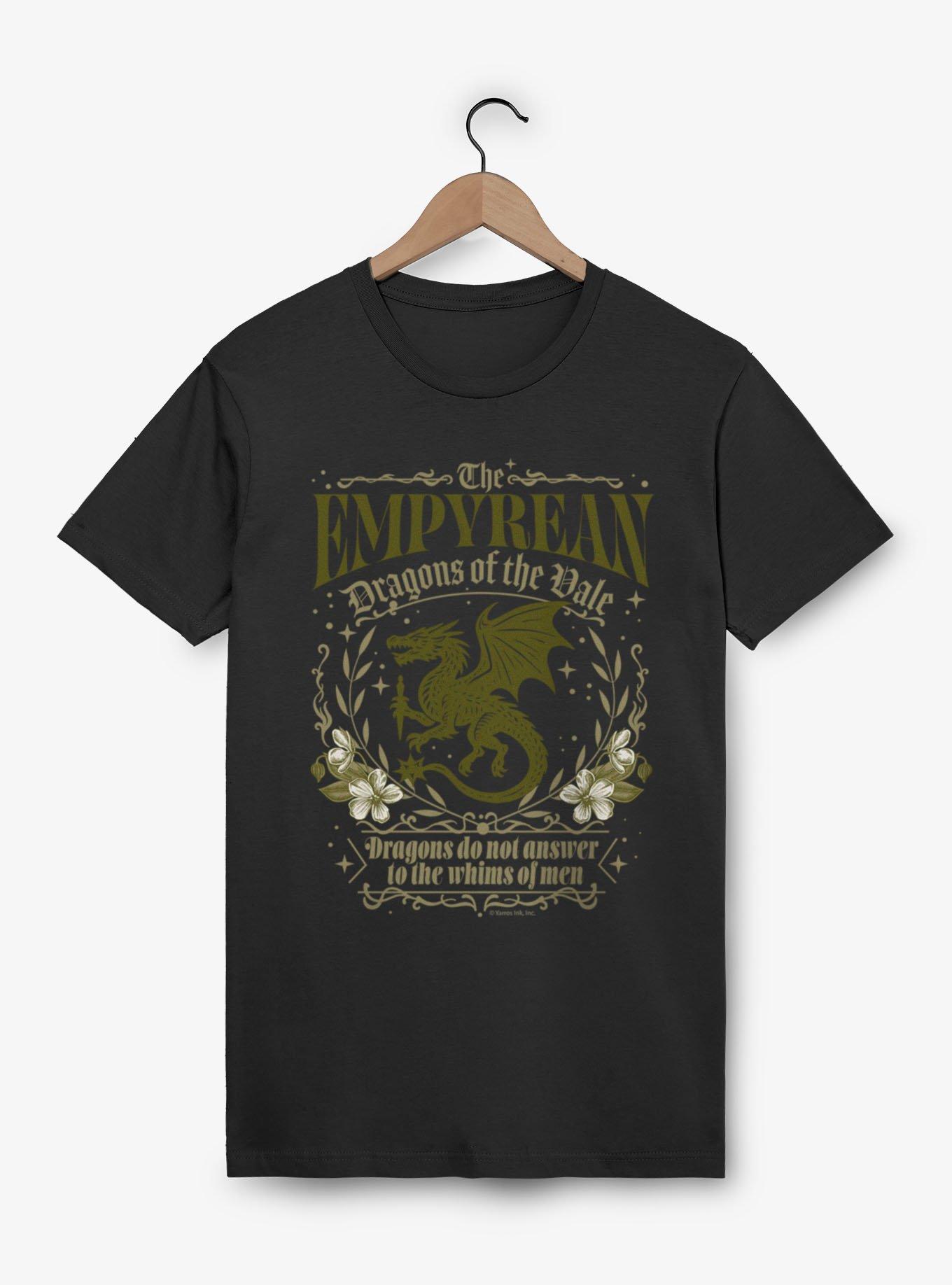 Fourth Wing The Empyrean Dragons Do Not Answer Men Mineral Wash T-Shirt, , hi-res