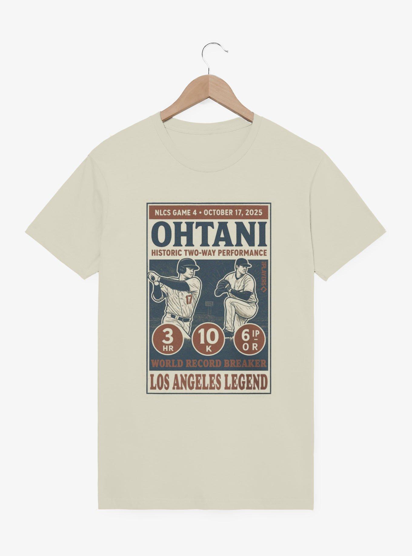 MLB Shohei Ohtani LA Legends Poster T-Shirt, , hi-res