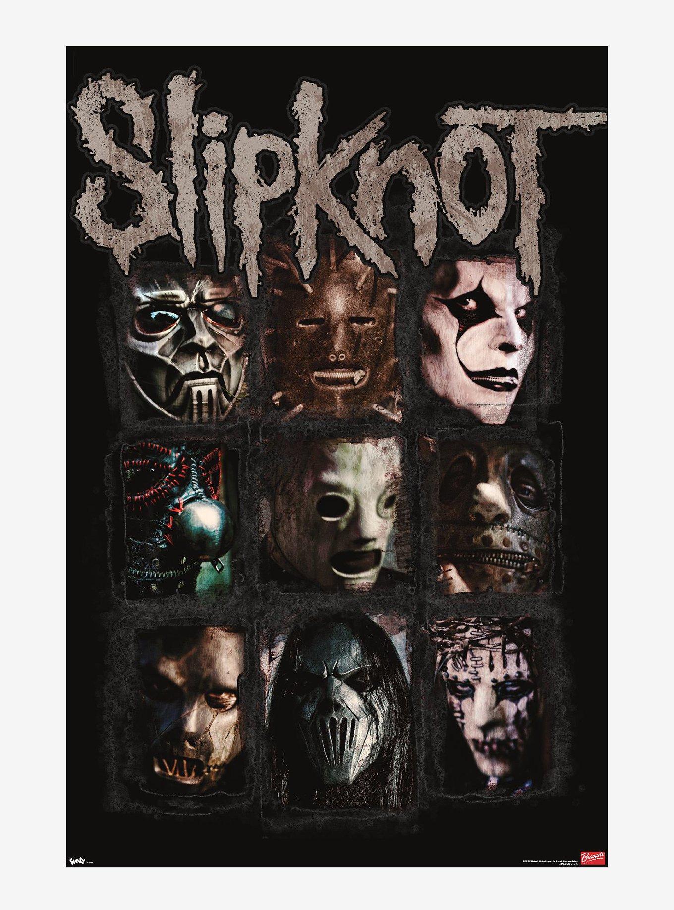 Slipknot Masks Poster, , hi-res