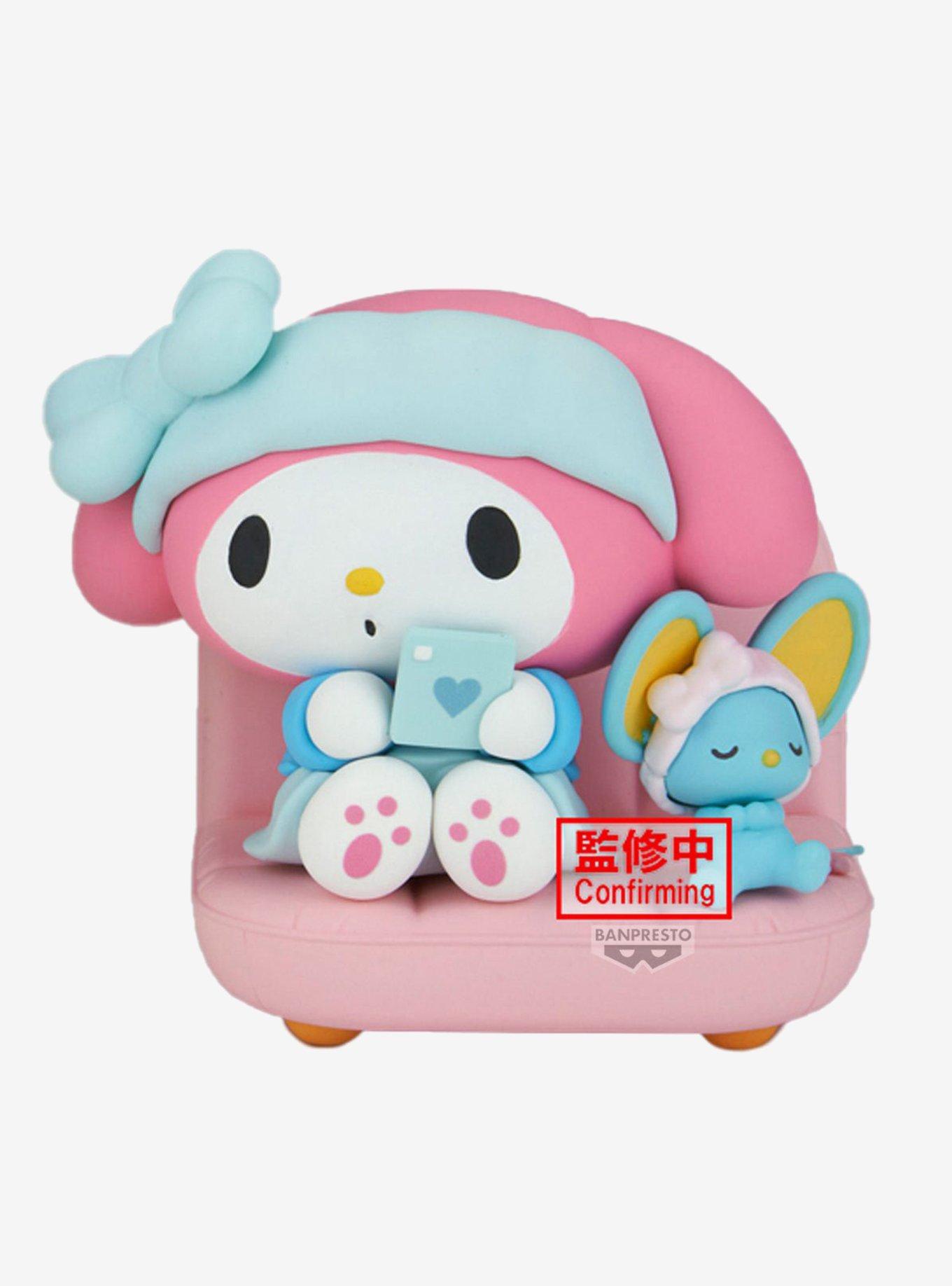 Bandai Namco Sanrio Nakayoshi Memories Relaxing Time at Home My Melody Figure, , hi-res