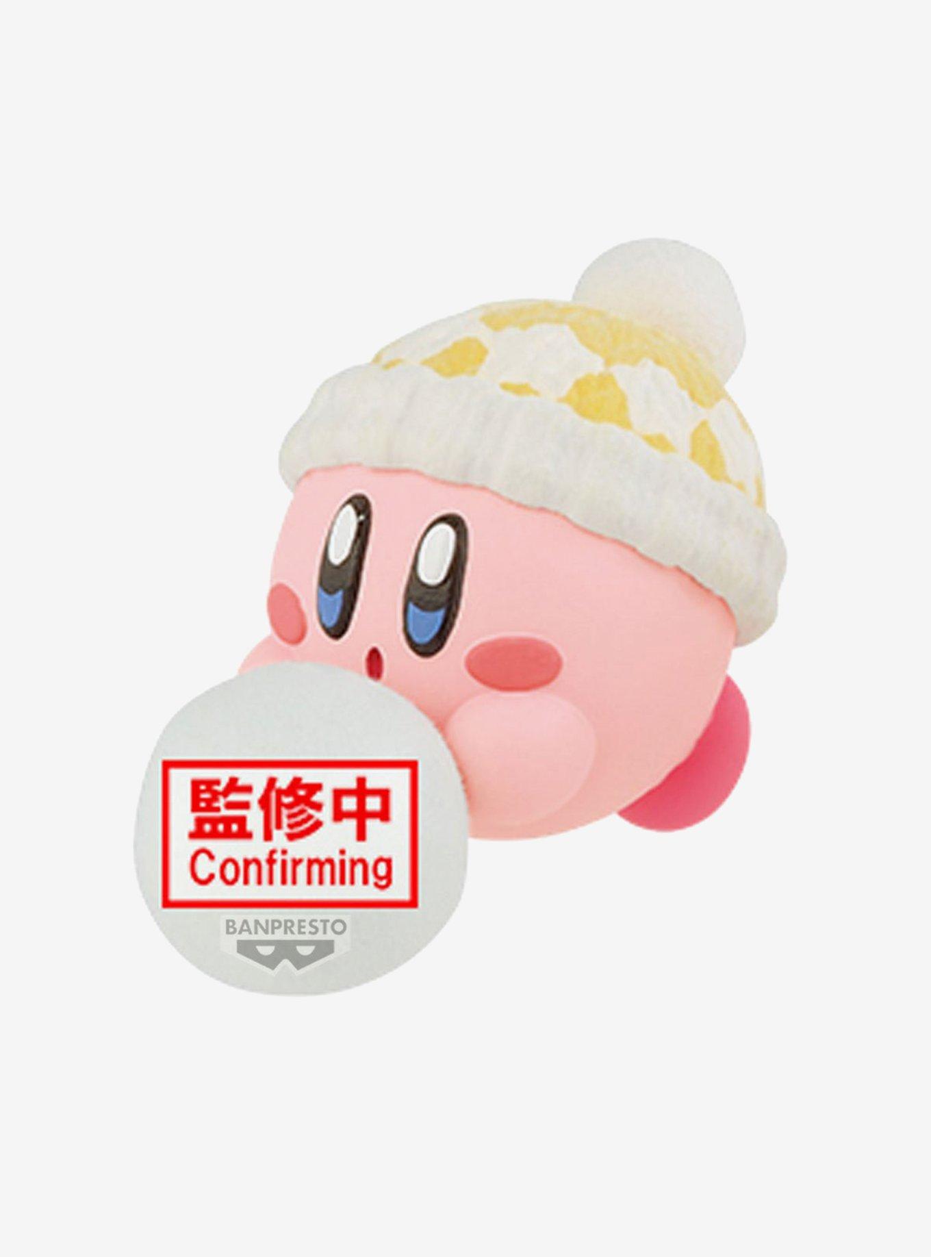 Bandai Namco Kirby Fluffy Puffy Mine Kirby (Play in the Snow) Figure, , hi-res