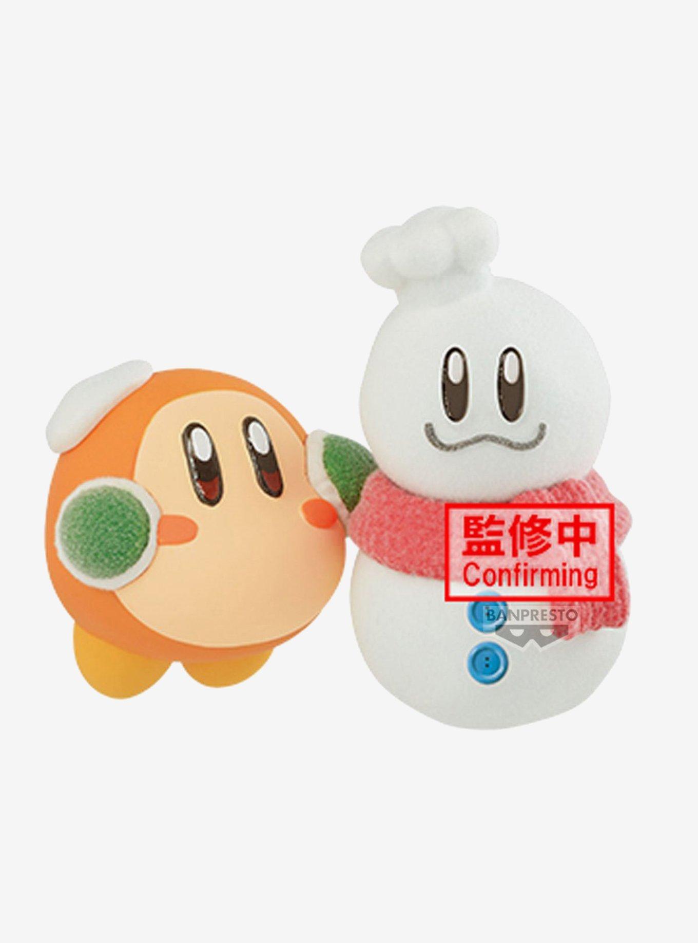 Bandai Namco Kirby Fluffy Puffy Mine Waddle Dee (Play in the Snow) Flocked Figure, , hi-res