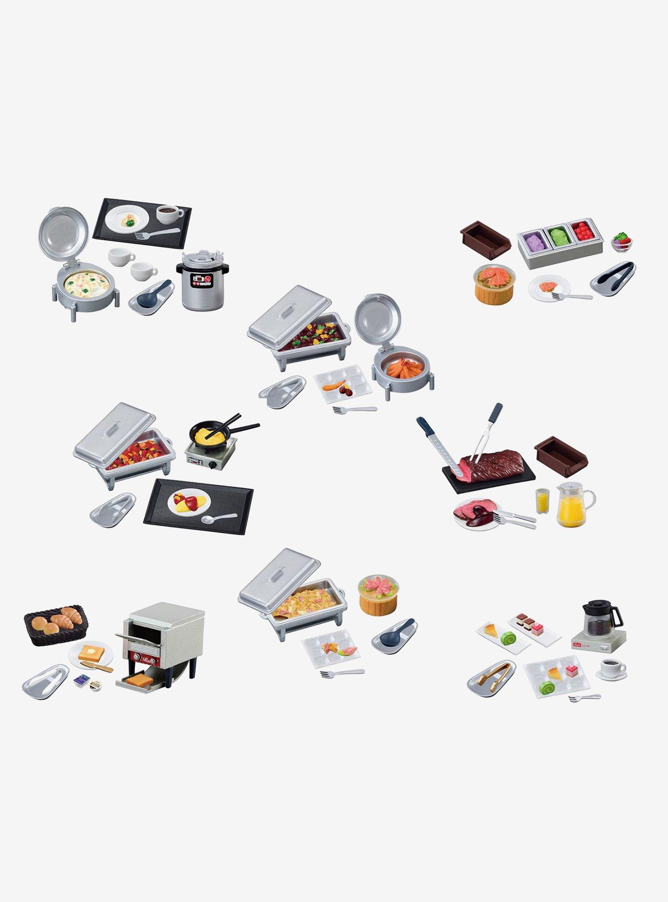 Re-Ment Deluxe Hotel Buffet Blind Box Figure Set, , hi-res