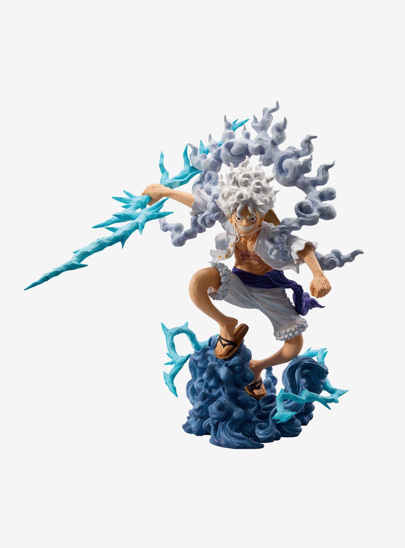 Bandai Namco One Piece Soul Gorgeous Statue Ichibansho Monkey D. Luffy Gear 5 (EX Devils Vol. 3) Figure, , hi-res
