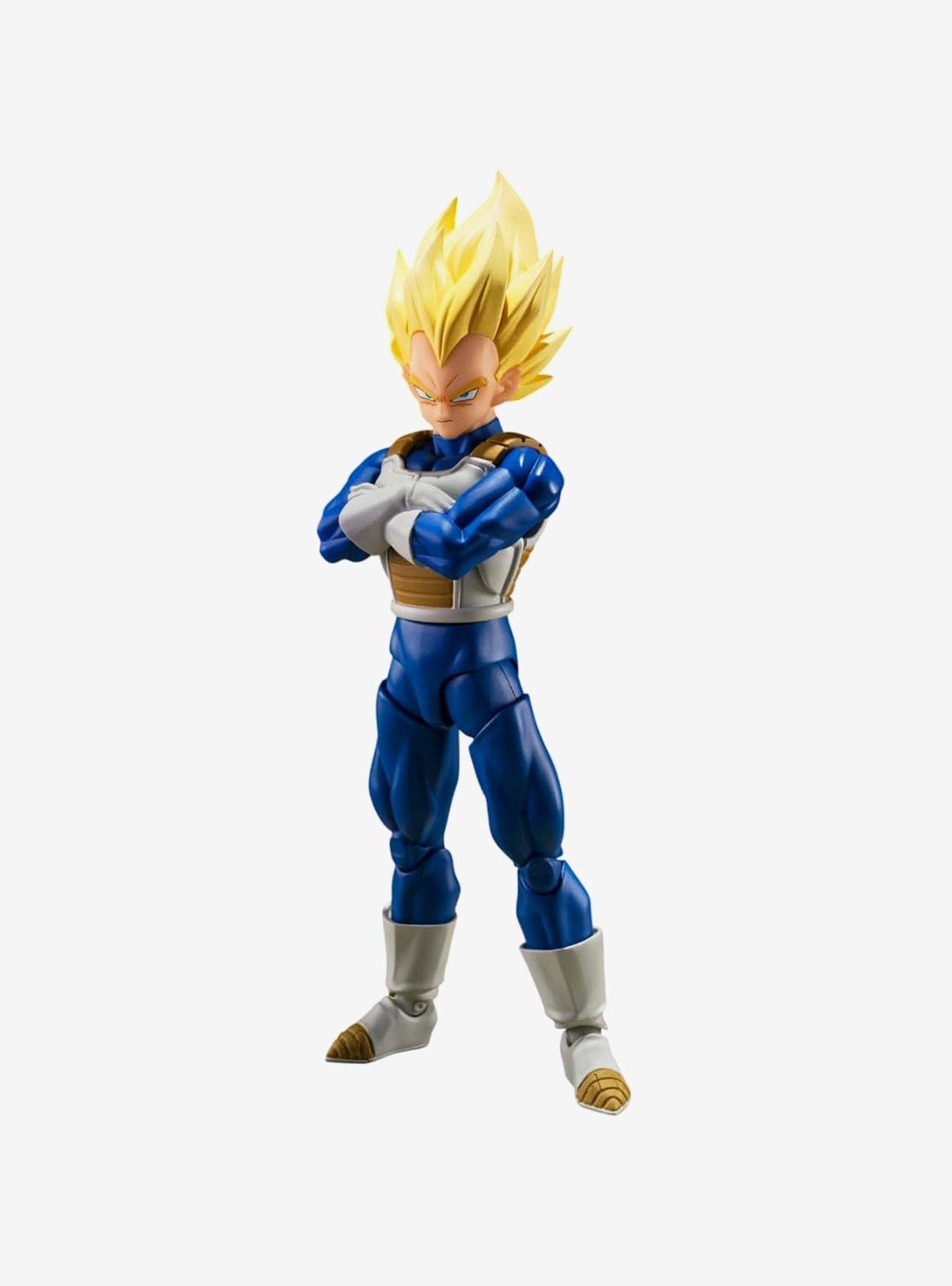 Bandai Namco Dragon Ball Z S.H.Figuarts Super Saiyan Vegeta (Dangerous Pride) Figure, , hi-res