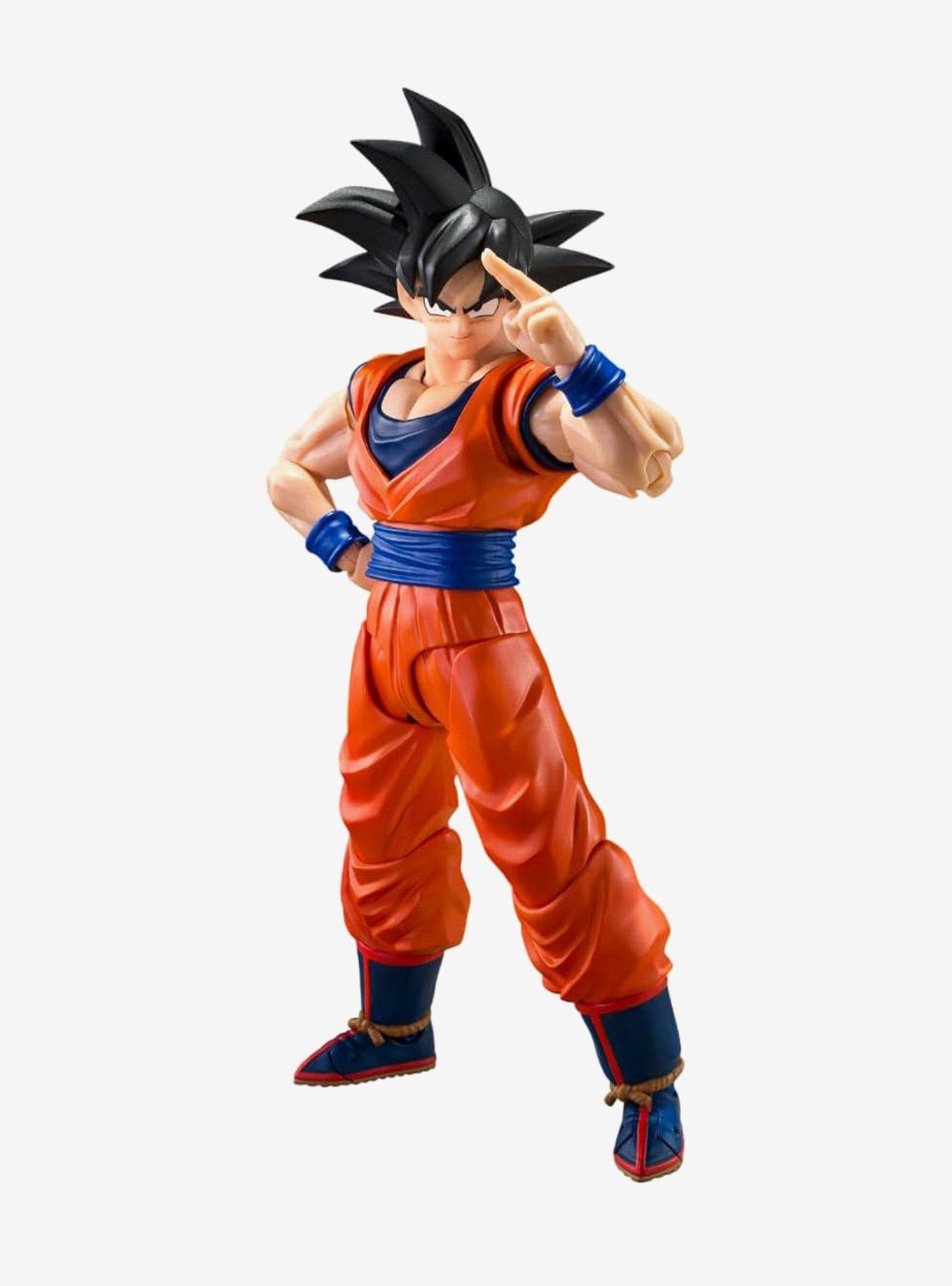 Bandai Namco Dragon Ball Z S.H.Figuarts Goku (A Saiyan Raised On Earth) Figure, , hi-res
